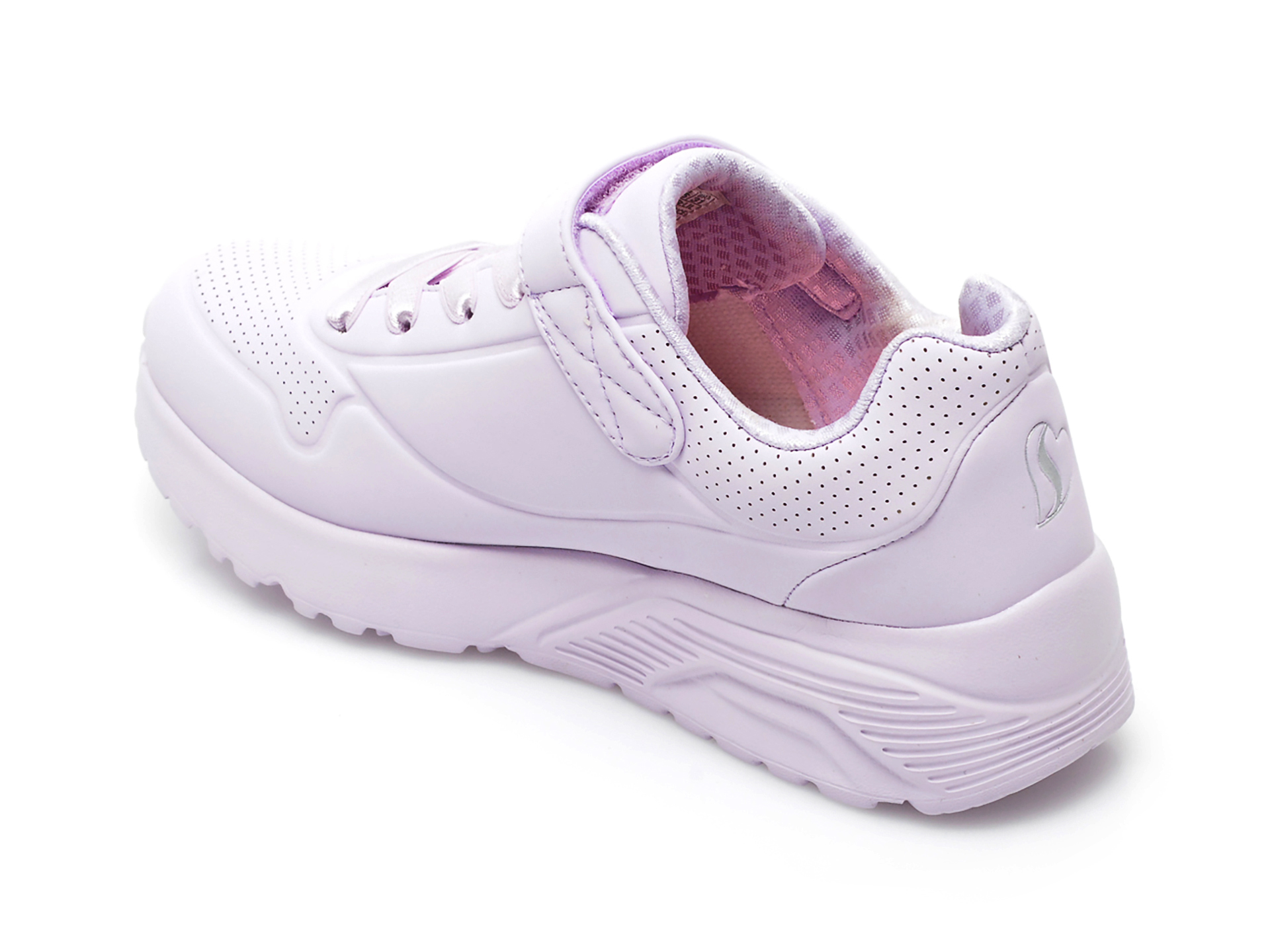 Pantofi sport SKECHERS mov, UNO LITES, din piele ecologica - 5