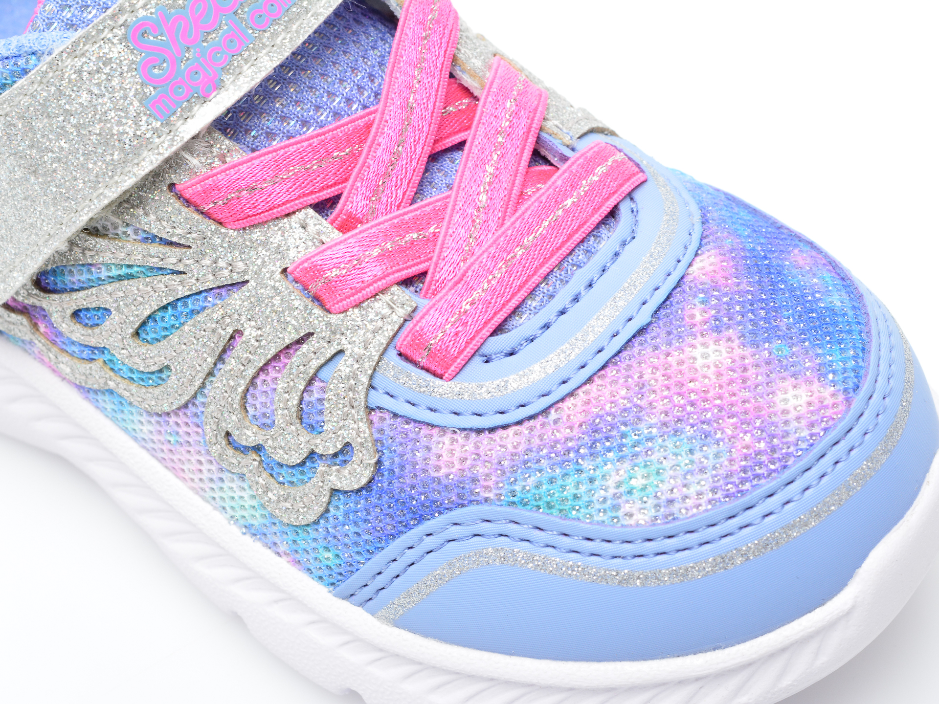 Pantofi sport SKECHERS multicolor, Comfy Flex 2.0, din material textil - 2