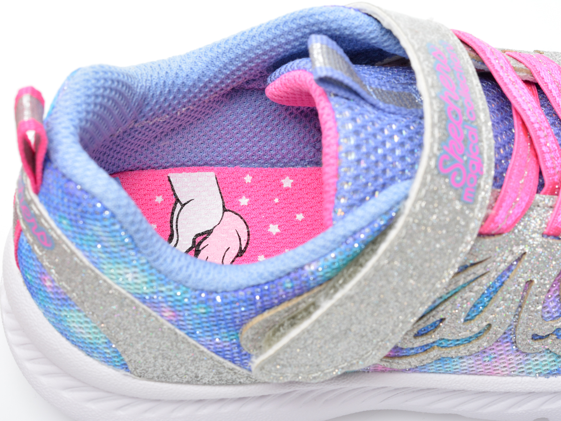 Pantofi sport SKECHERS multicolor, Comfy Flex 2.0, din material textil - 3