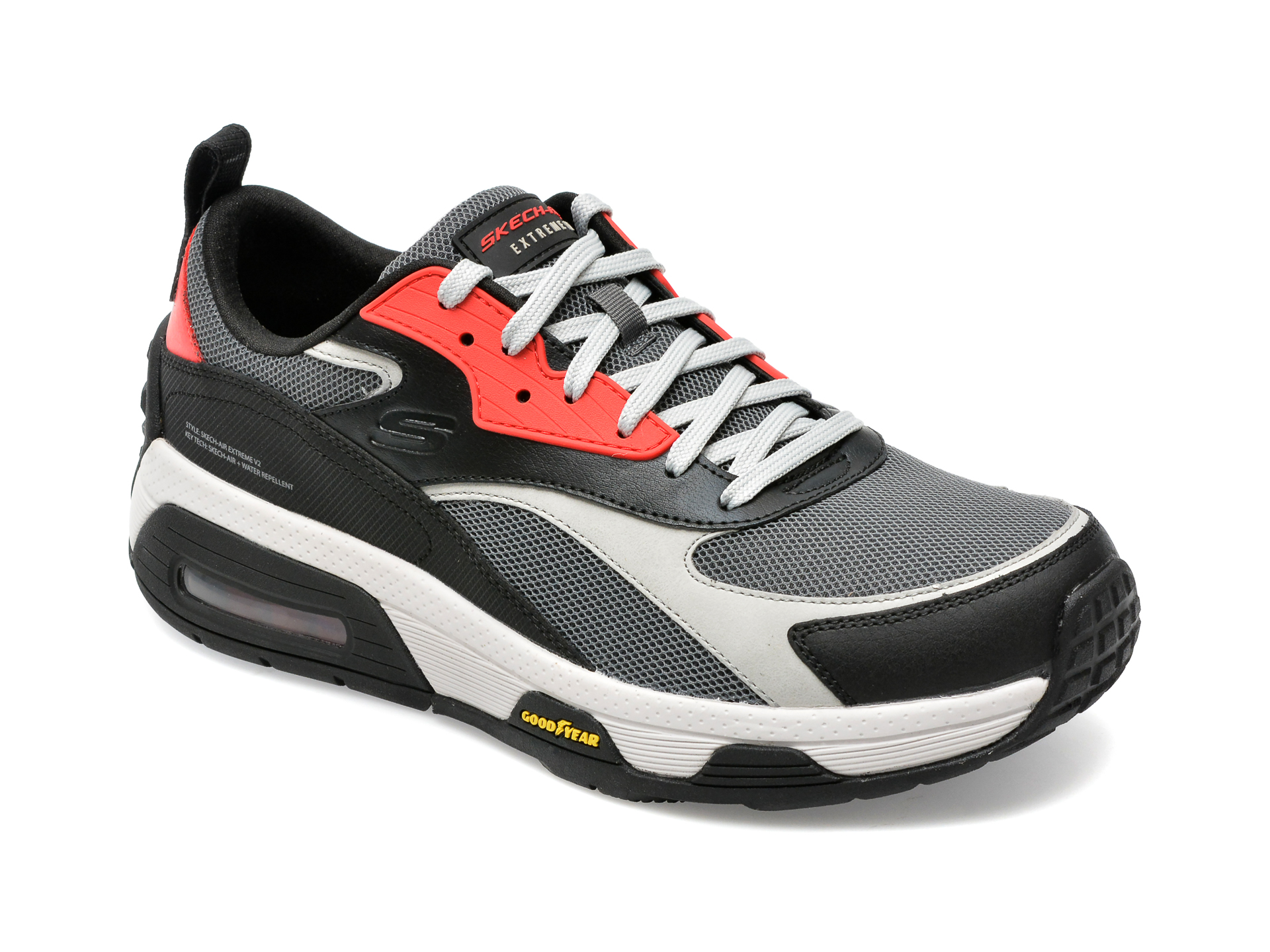 Pantofi sport SKECHERS multicolor, SKECH-AIR EXTREME V2, din material textil si piele ecologica /barbati/pantofi