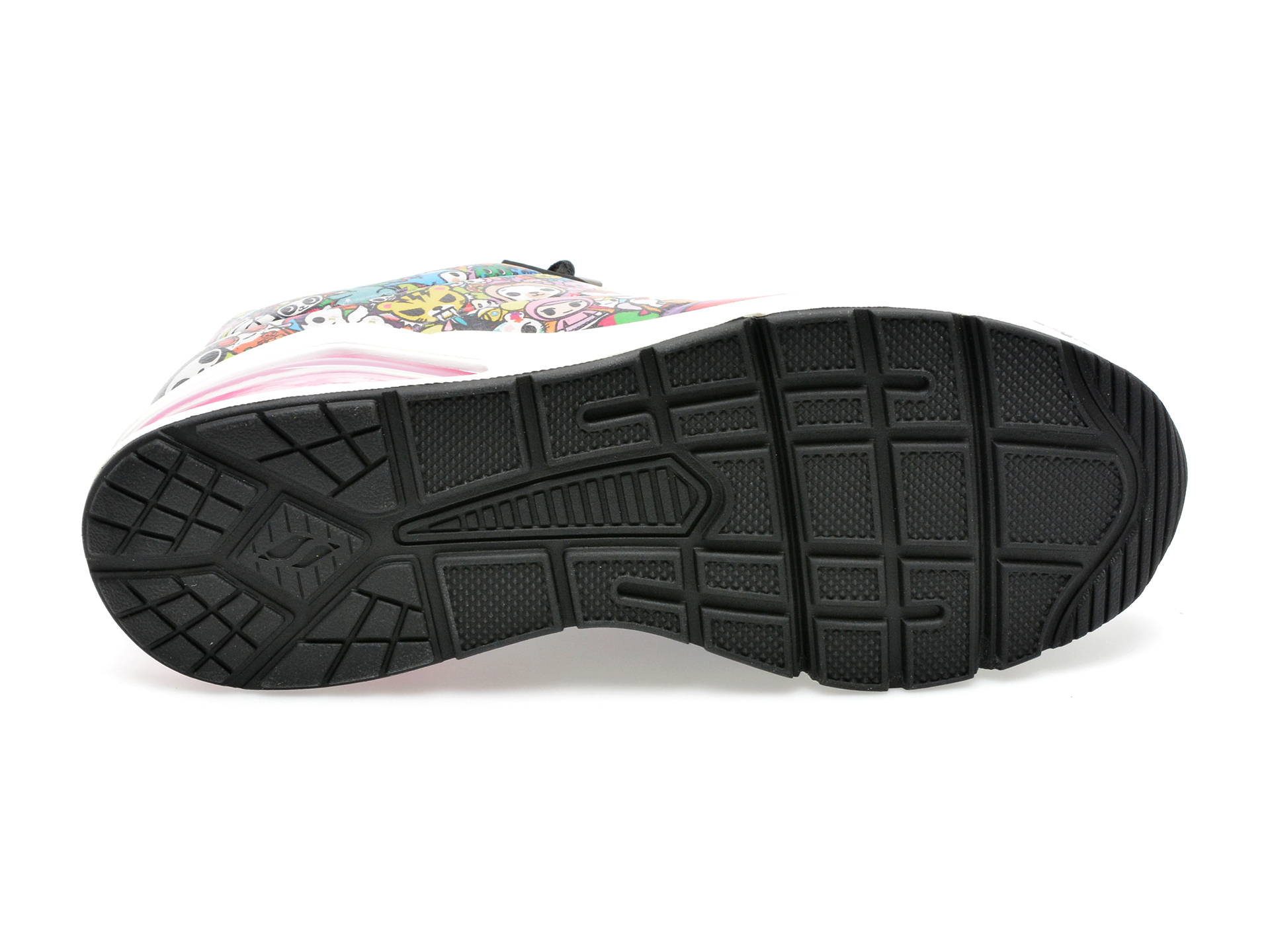 Pantofi sport SKECHERS multicolor, UNO 2, din piele ecologica