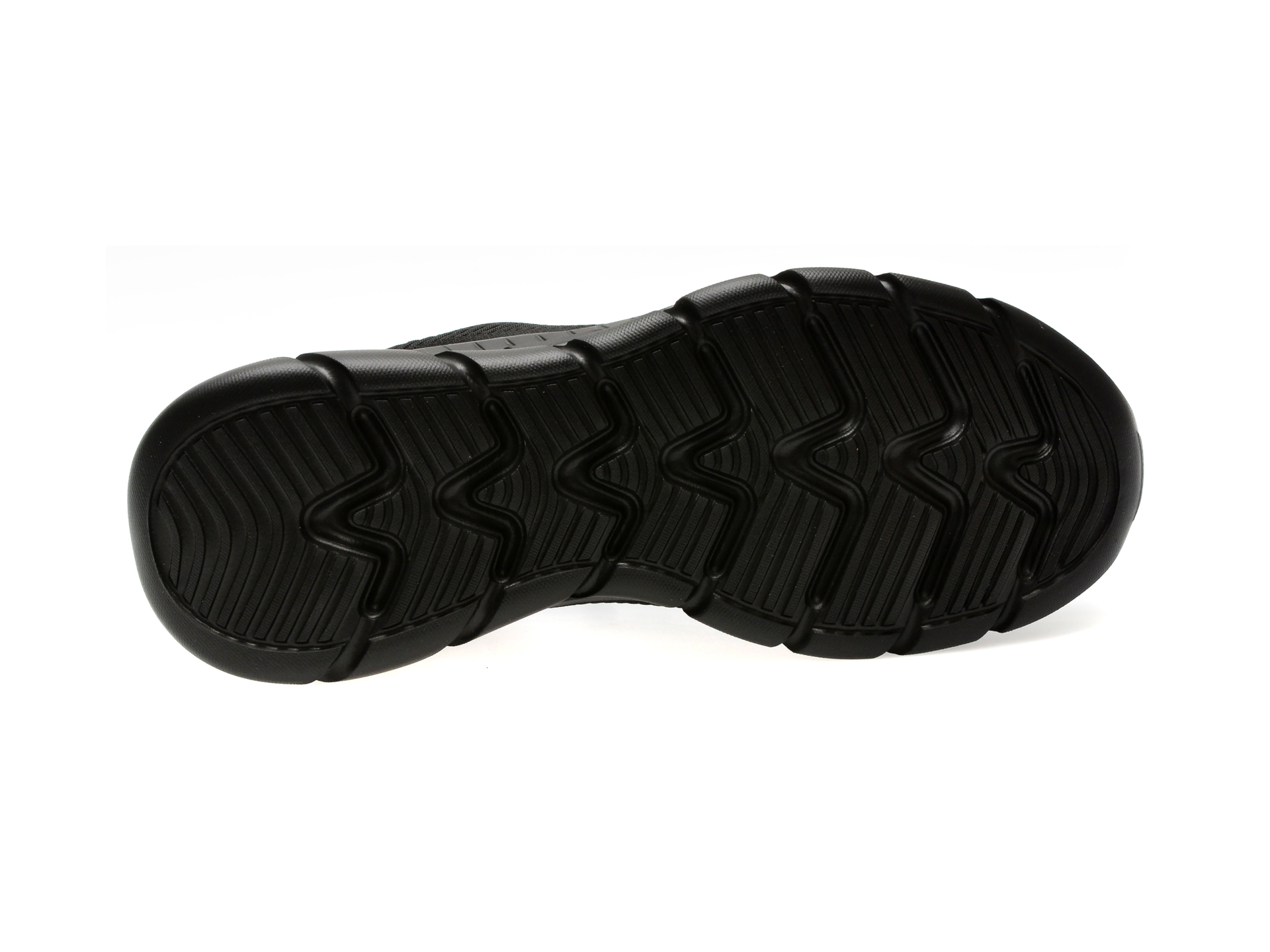 Pantofi sport SKECHERS negri, 117385, din material textil