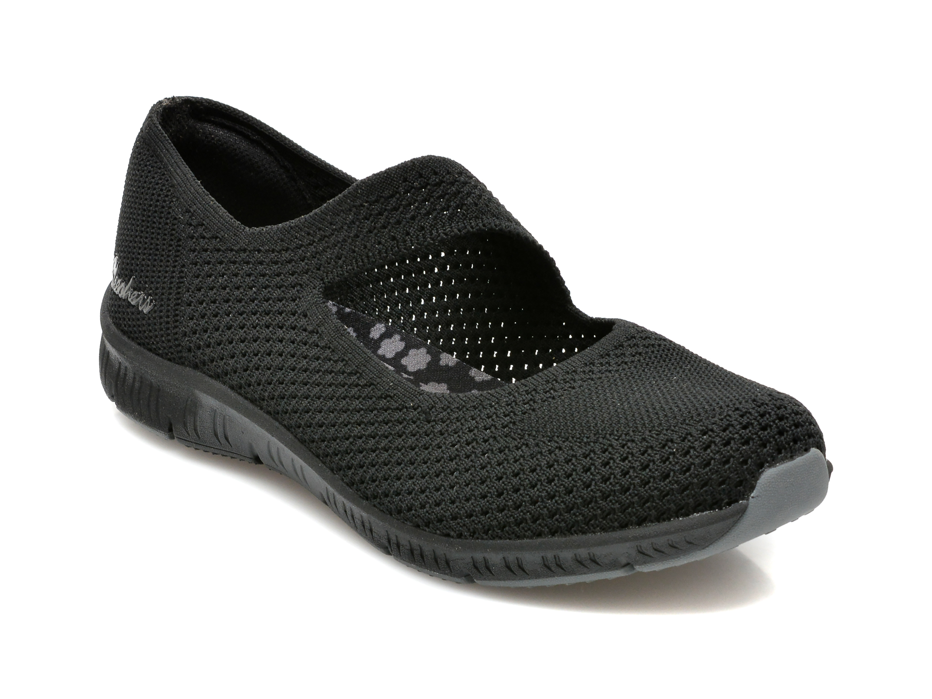 Pantofi sport SKECHERS negri, BE-COOL, din material textil otter.ro