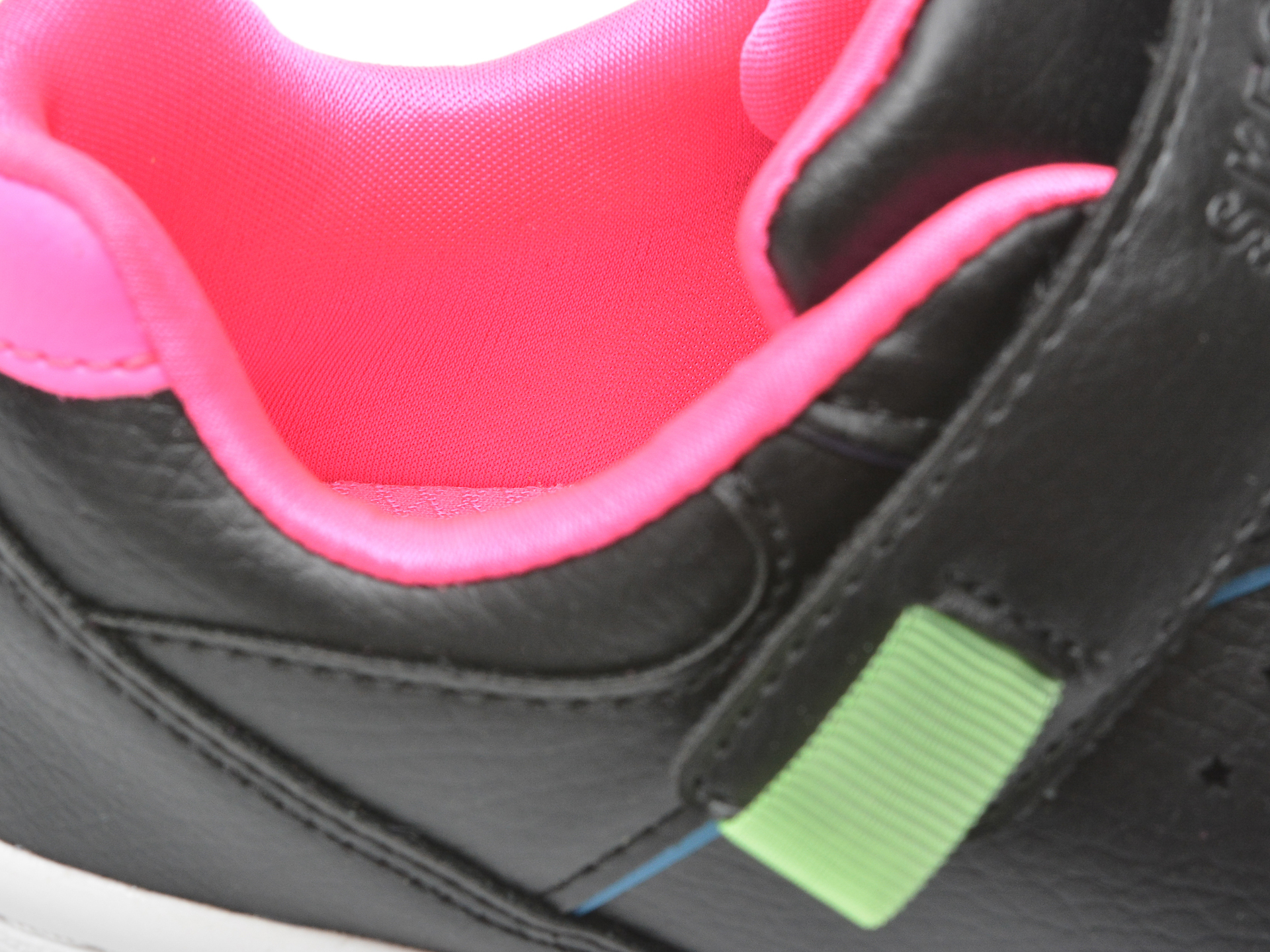 Pantofi sport SKECHERS negri, COURT SQUAD, din piele ecologica - 3