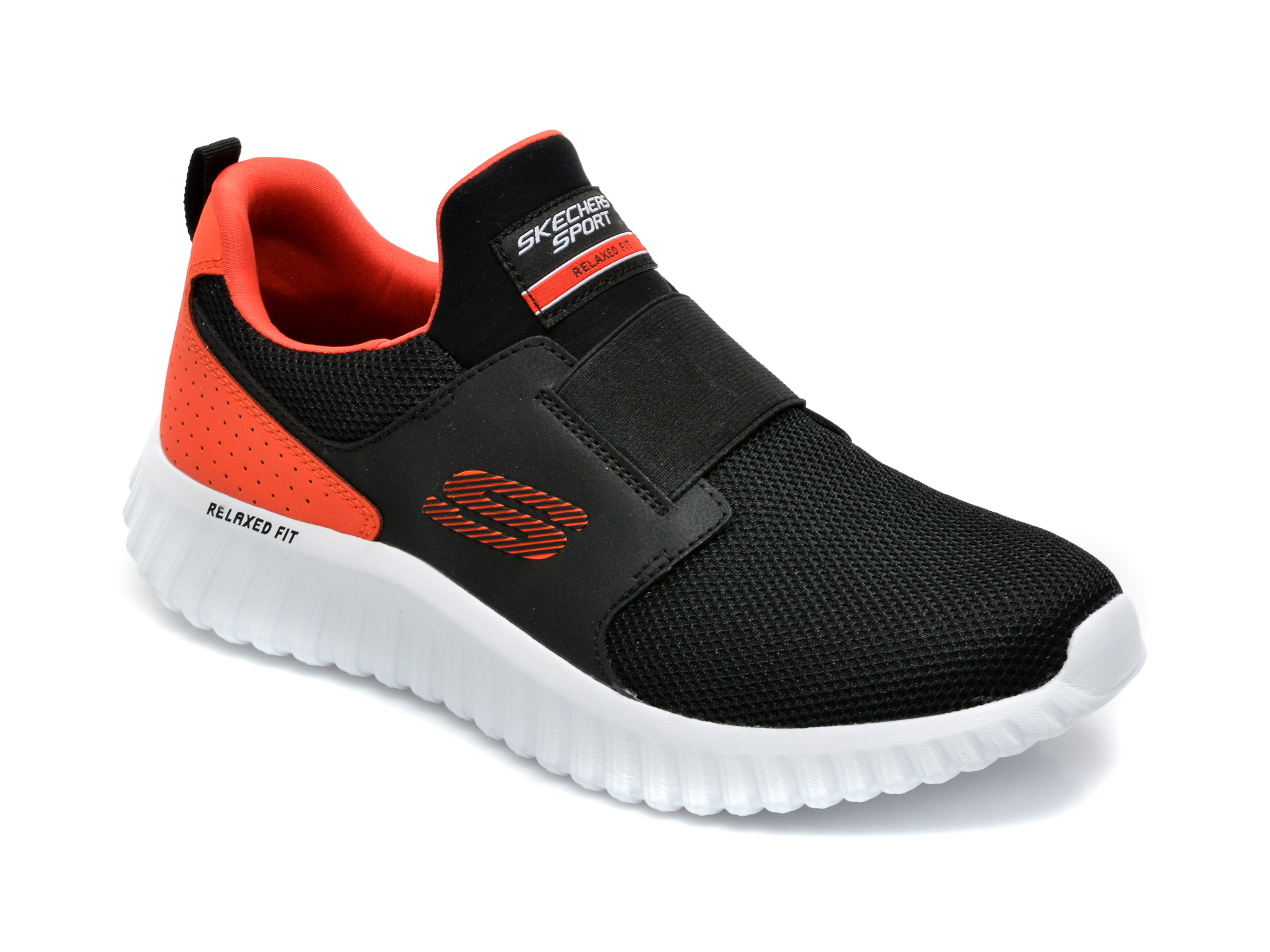 Pantofi sport SKECHERS negri, Depth Charge 2.0, din material textil otter.ro