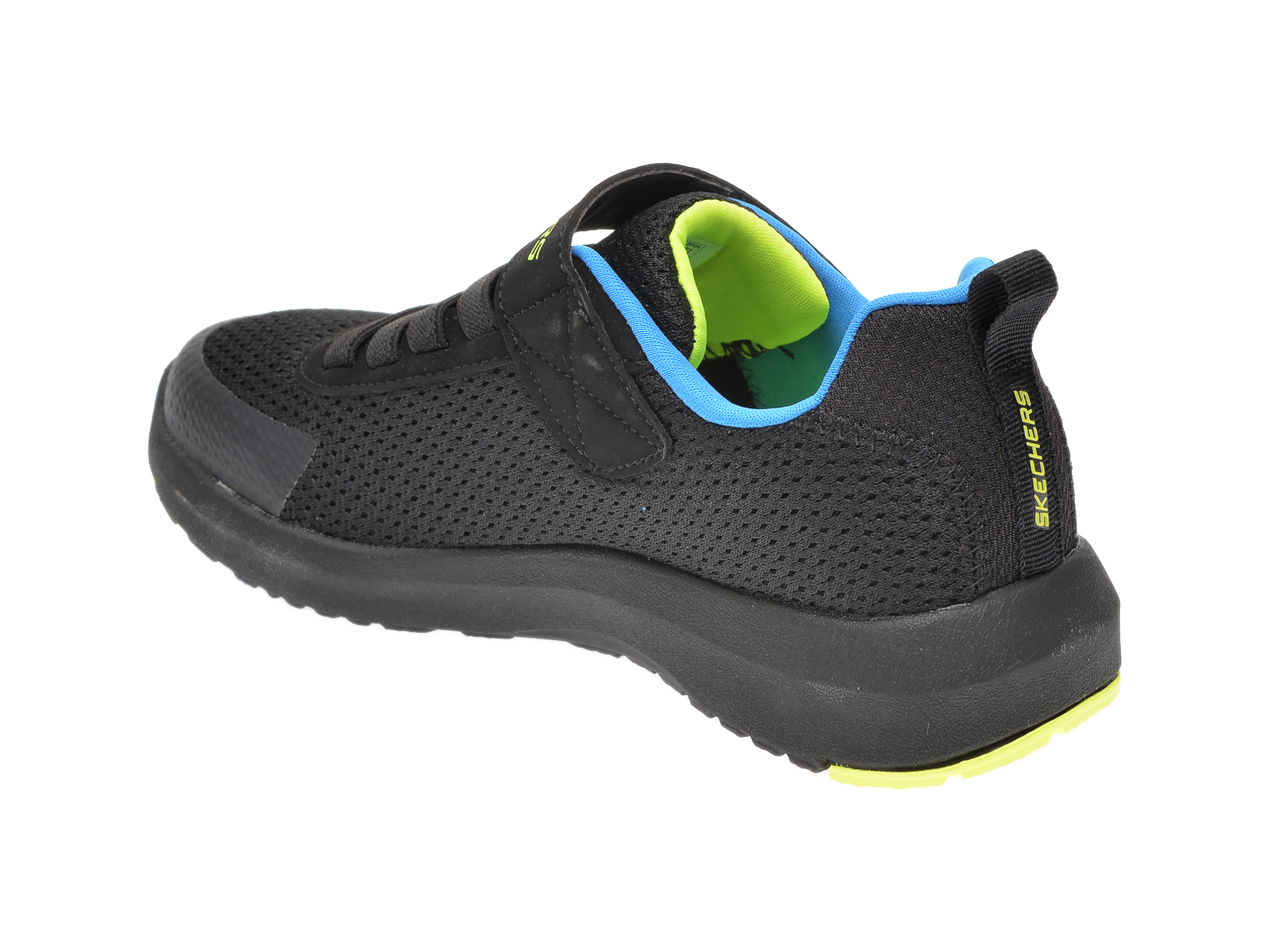 Pantofi sport SKECHERS negri, Dynamic Tread, din material textil - 5