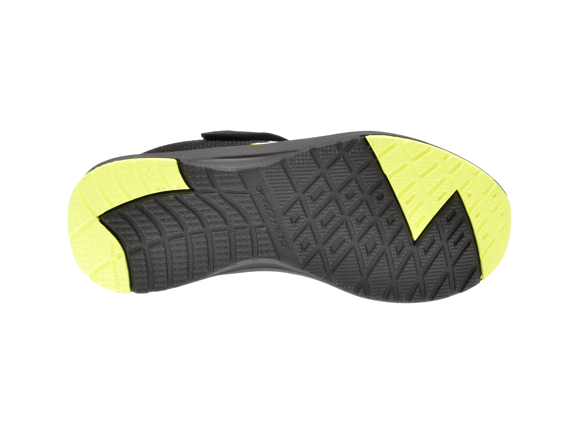 Pantofi sport SKECHERS negri, Dynamic Tread, din material textil - 7