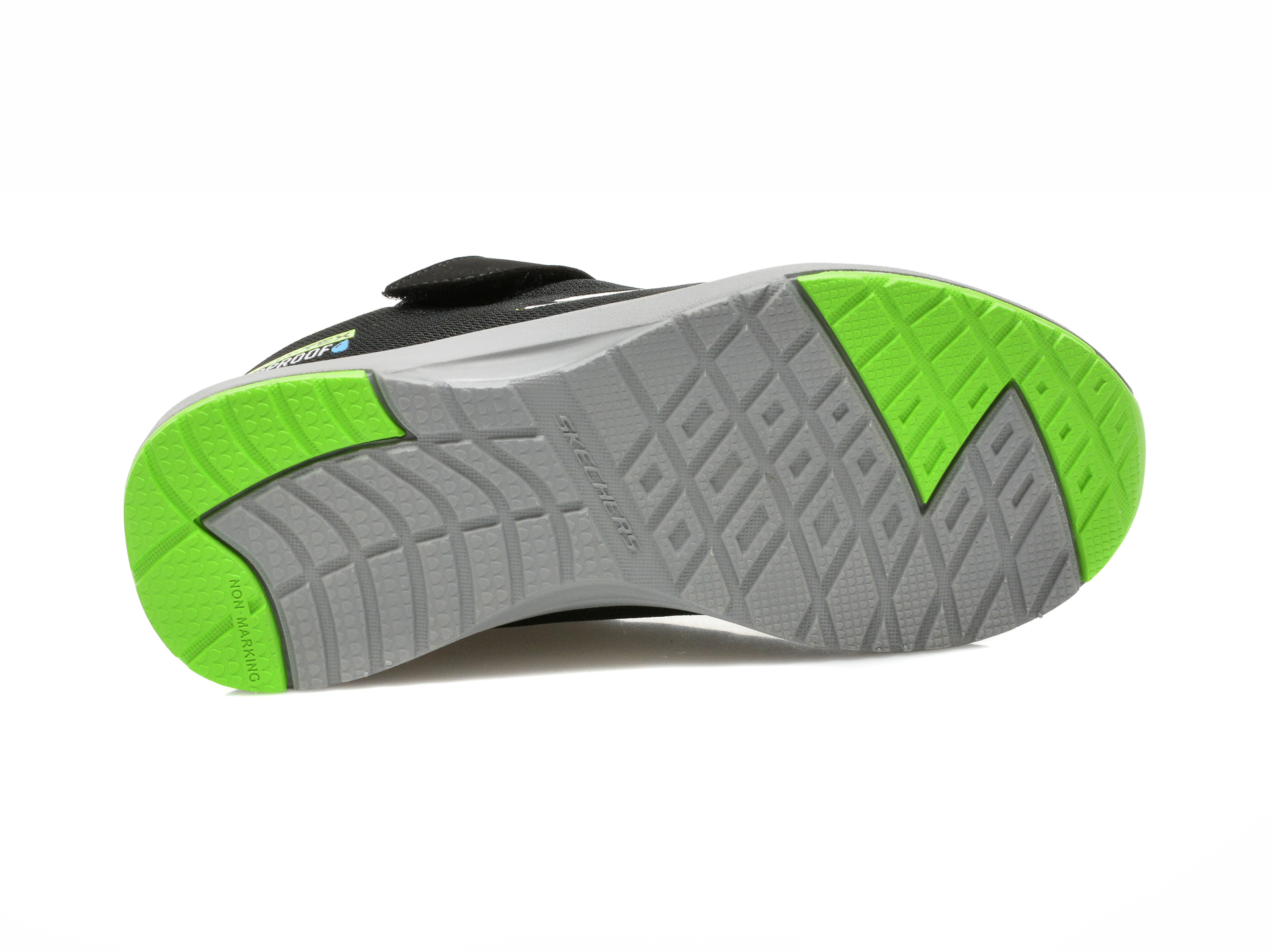 Pantofi sport SKECHERS negri, DYNAMIC TREAD, din material textil - 7