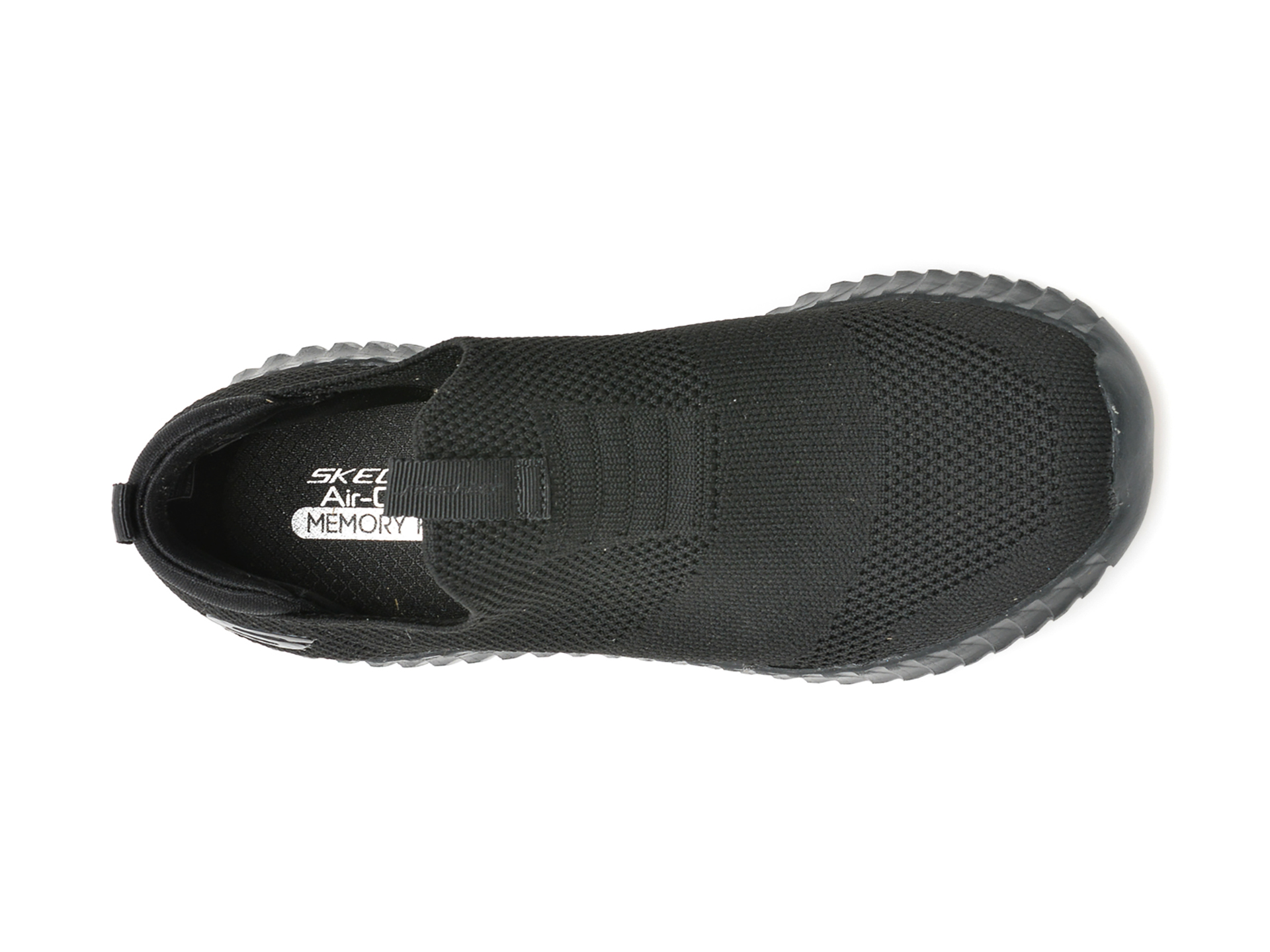 Pantofi sport SKECHERS negri, ELITE FLEX, din material textil - 6