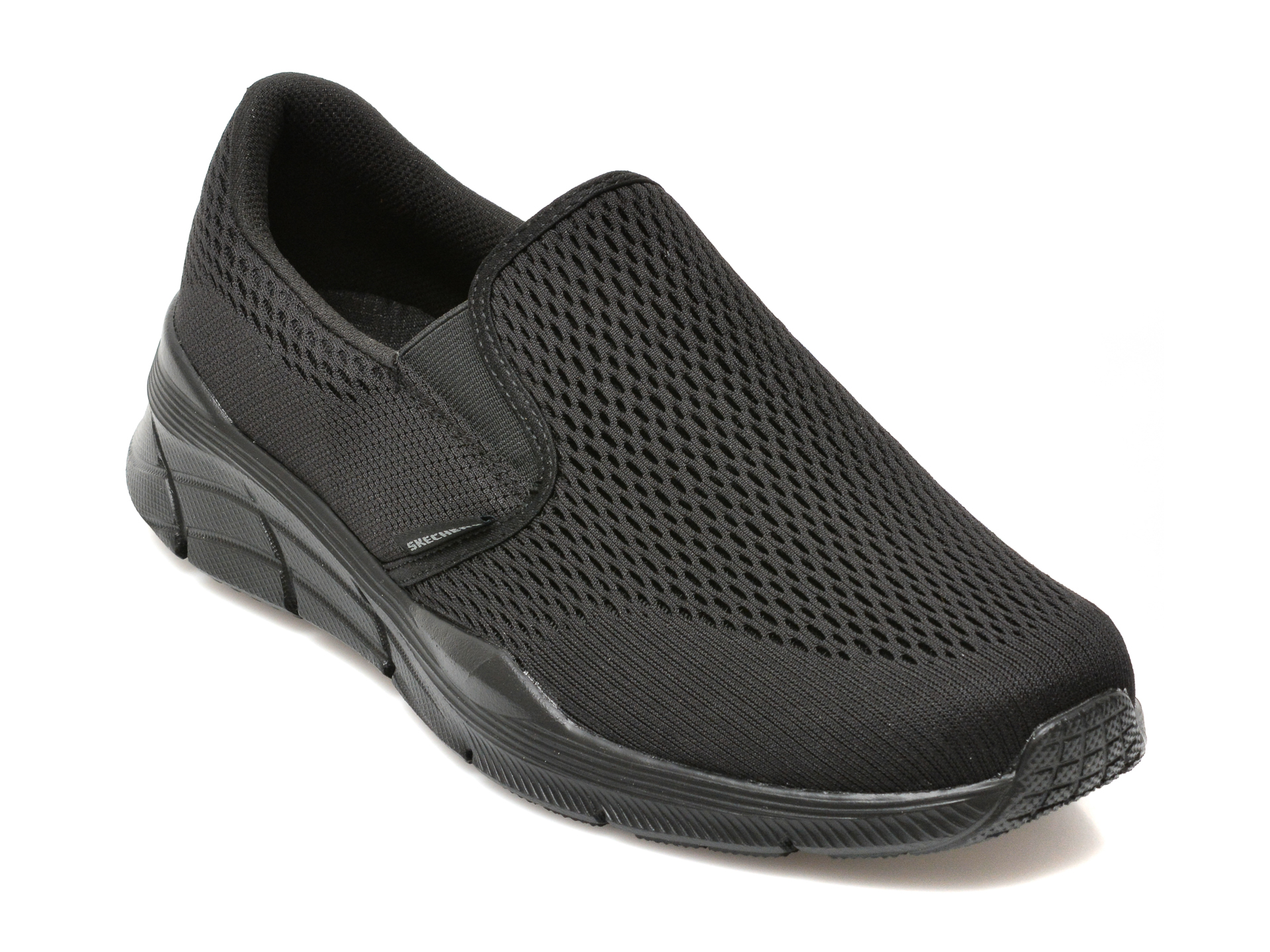 Pantofi sport SKECHERS negri, EQUALIZER 4, din material textil otter.ro imagine noua 2022