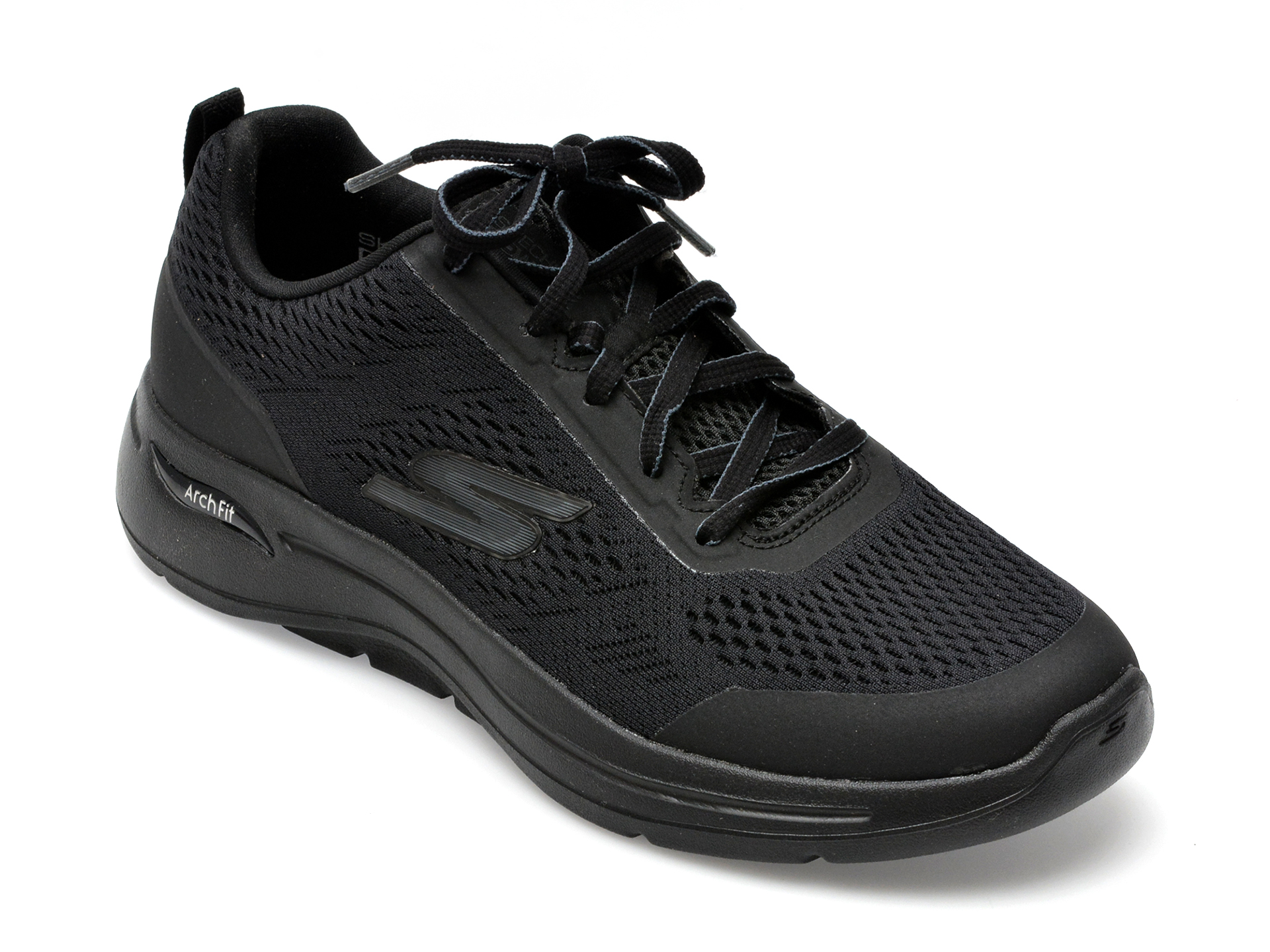 Pantofi sport SKECHERS negri, GO WALK ARCH FIT, din material textil barbati 2023-05-28