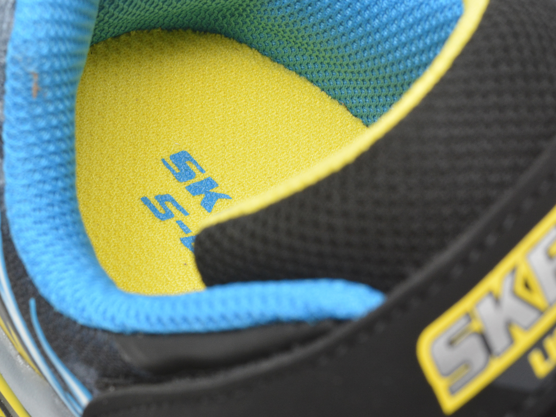 Pantofi sport SKECHERS negri, LIGHT STORM, din material textil - 3