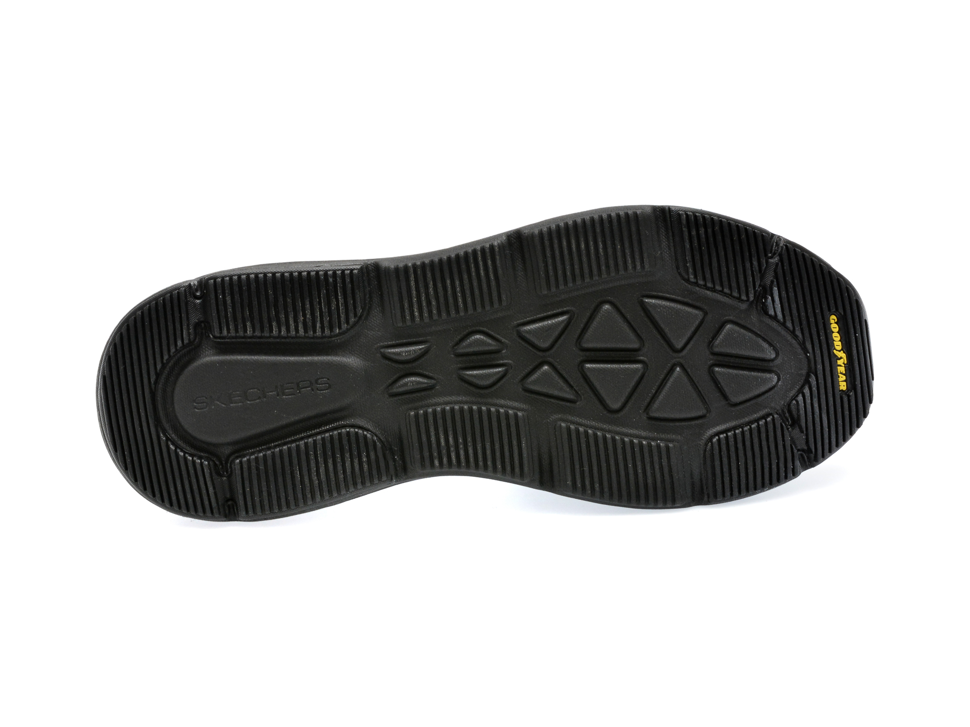 Pantofi sport SKECHERS negri, MAX CUSHIONING DELTA, din material textil