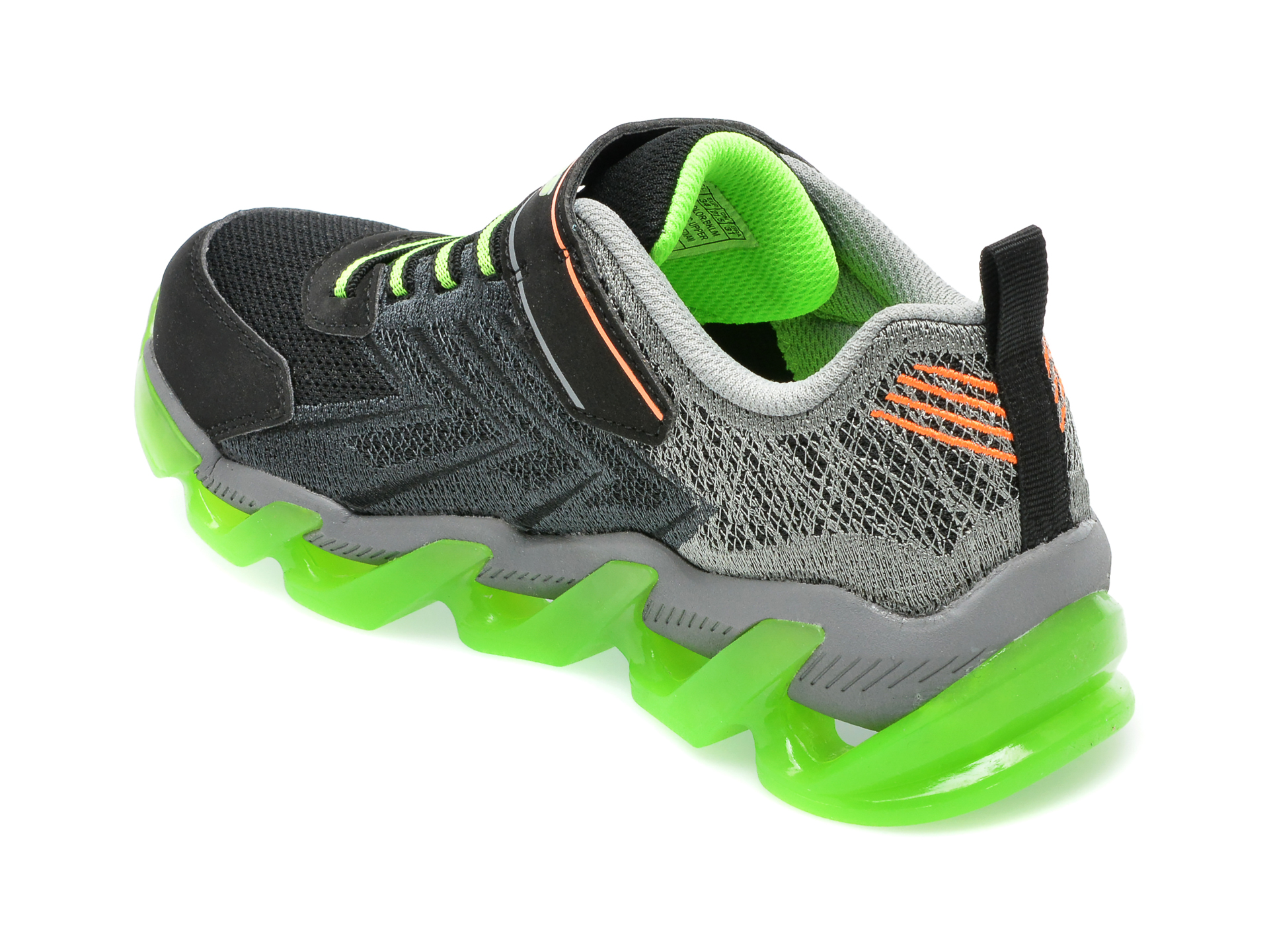 Pantofi sport SKECHERS negri, MEGA-SURGE, din material textil - 5