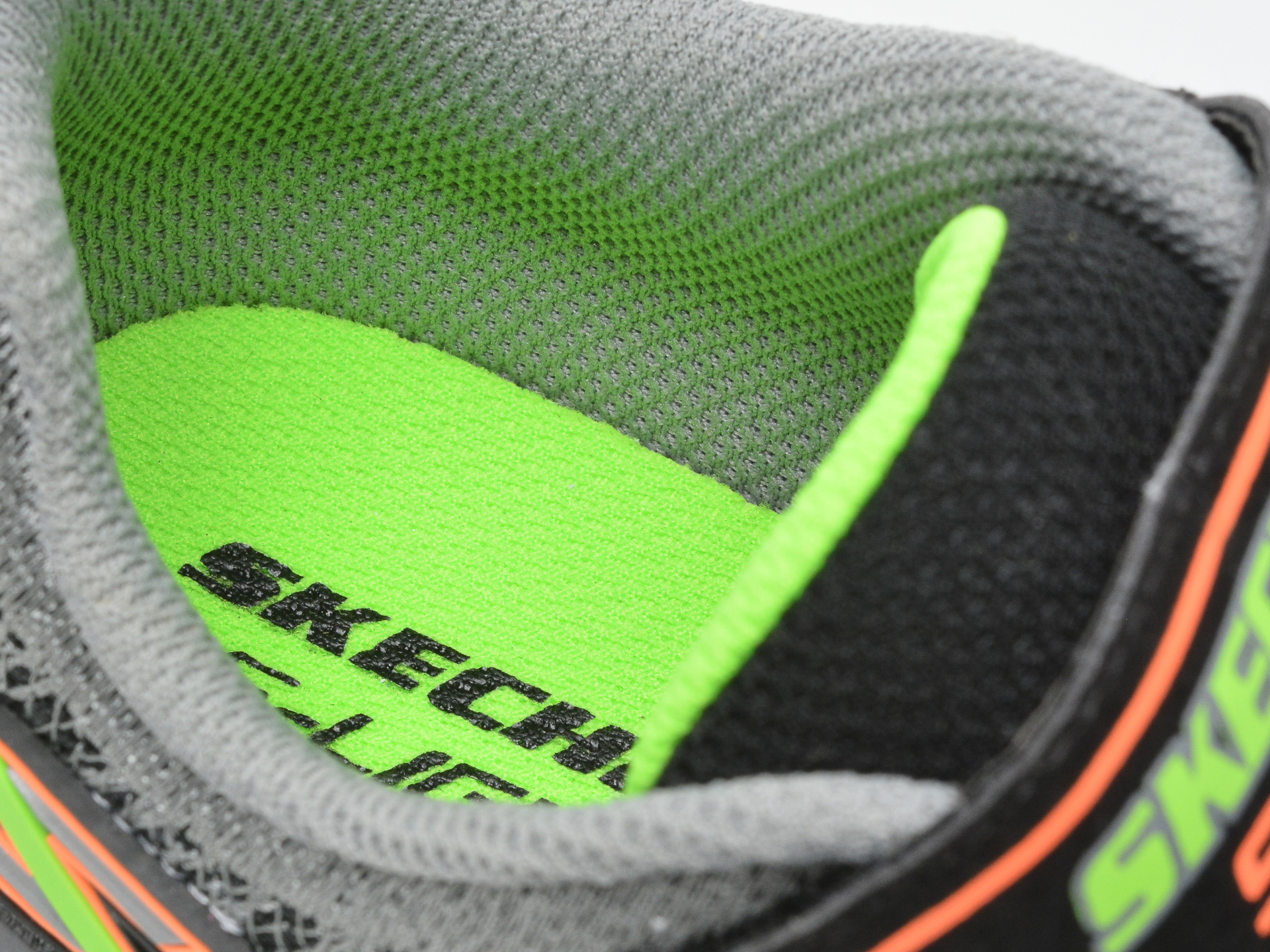 Pantofi sport SKECHERS negri, Mega-Surge, din material textil si piele ecologica - 3