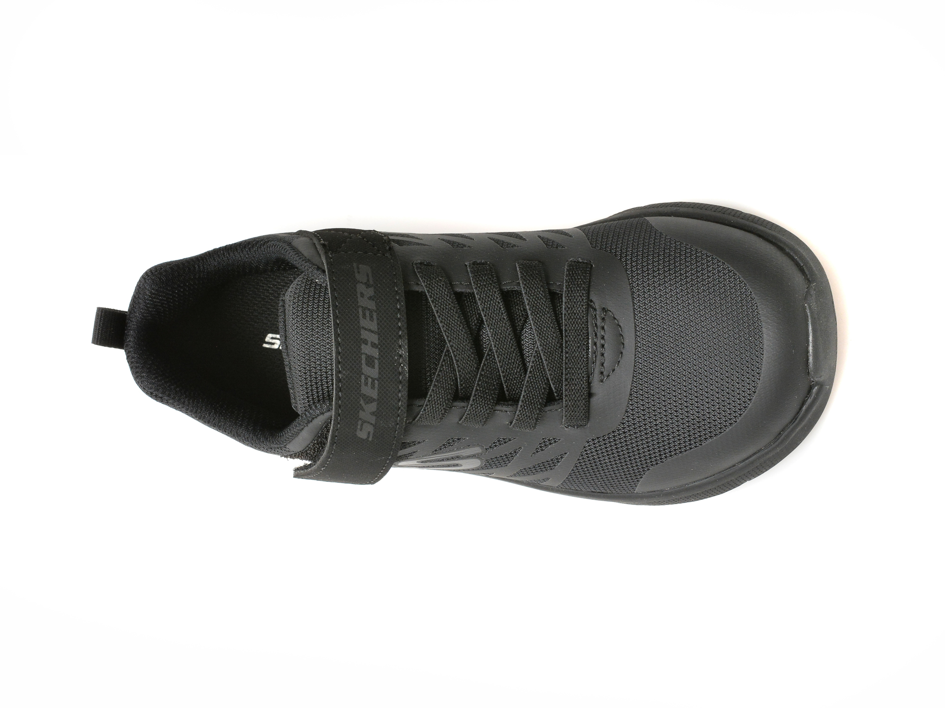 Pantofi sport SKECHERS negri, MICROSPEC, din material textil - 6