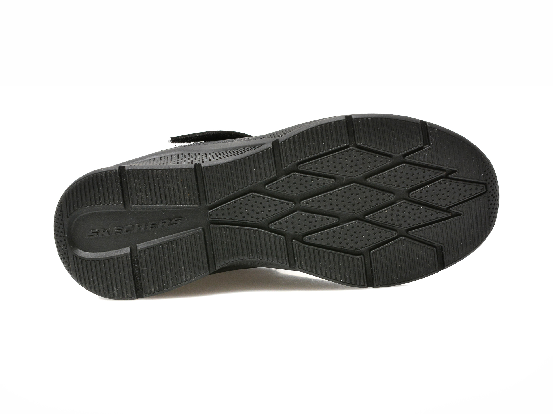 Pantofi sport SKECHERS negri, MICROSPEC, din material textil - 7