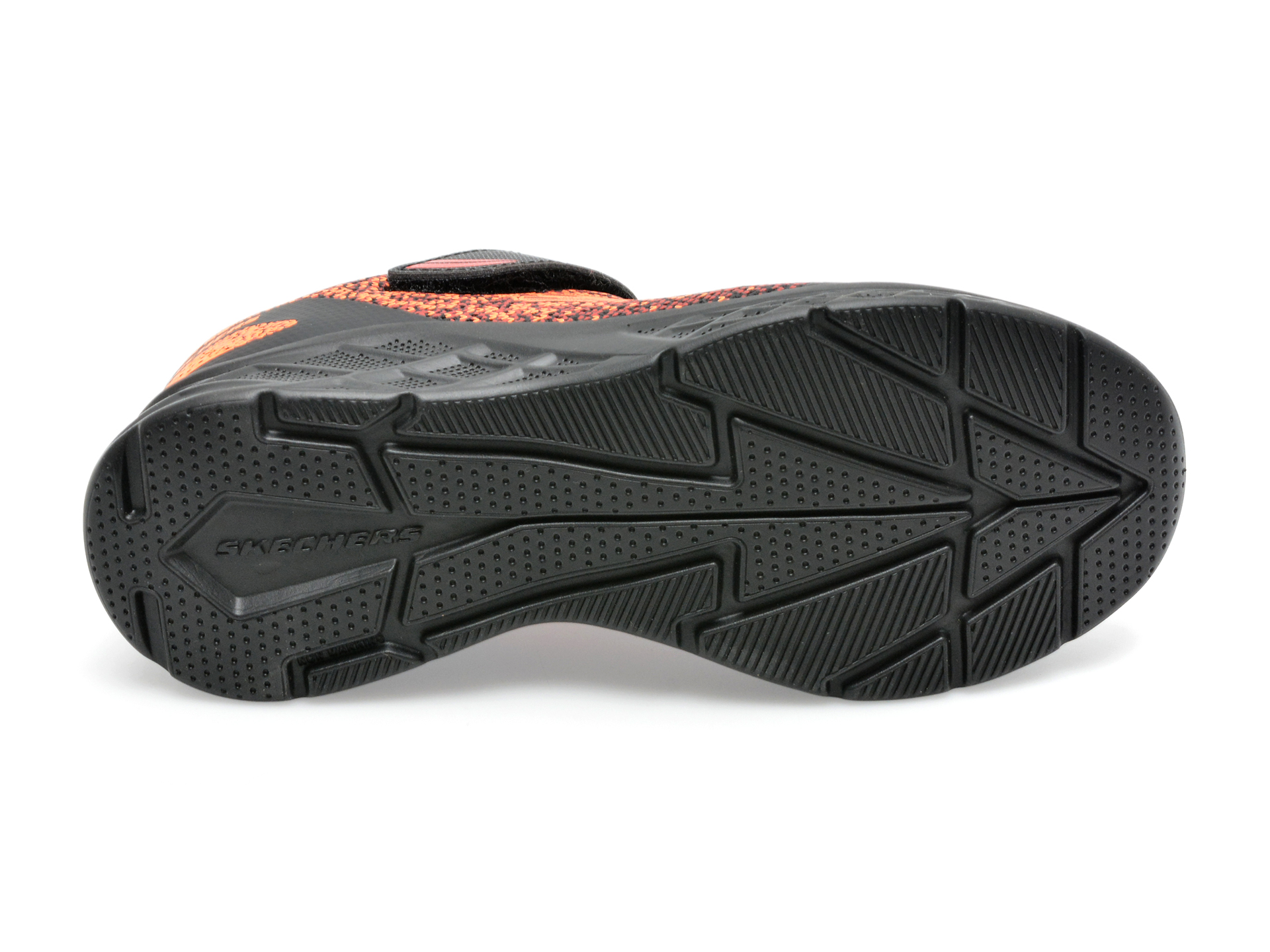 Pantofi sport SKECHERS negri, MICROSPEC II, din piele ecologica - 7