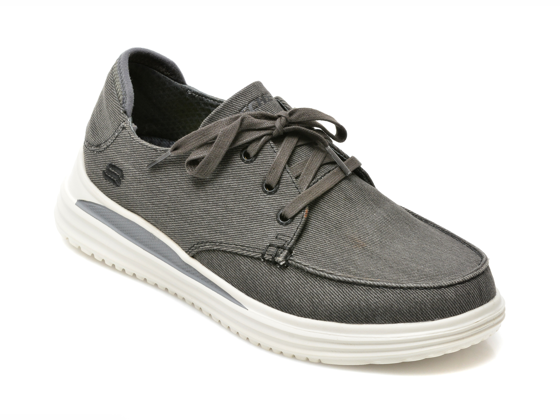 Pantofi sport SKECHERS negri, PROVEN, din material textil otter.ro