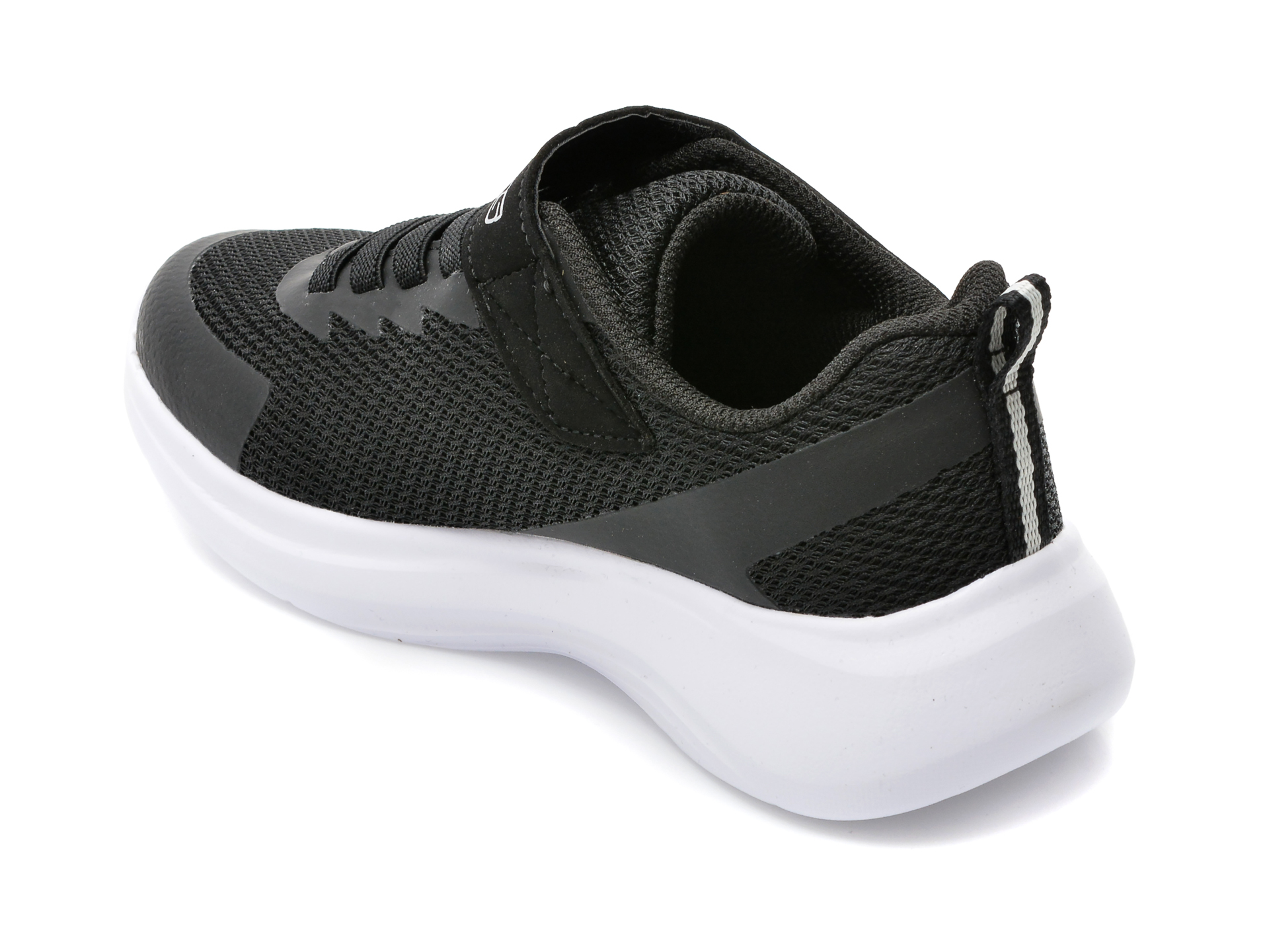 Pantofi sport SKECHERS negri, SELECTORS , din material textil si piele ecologica - 5