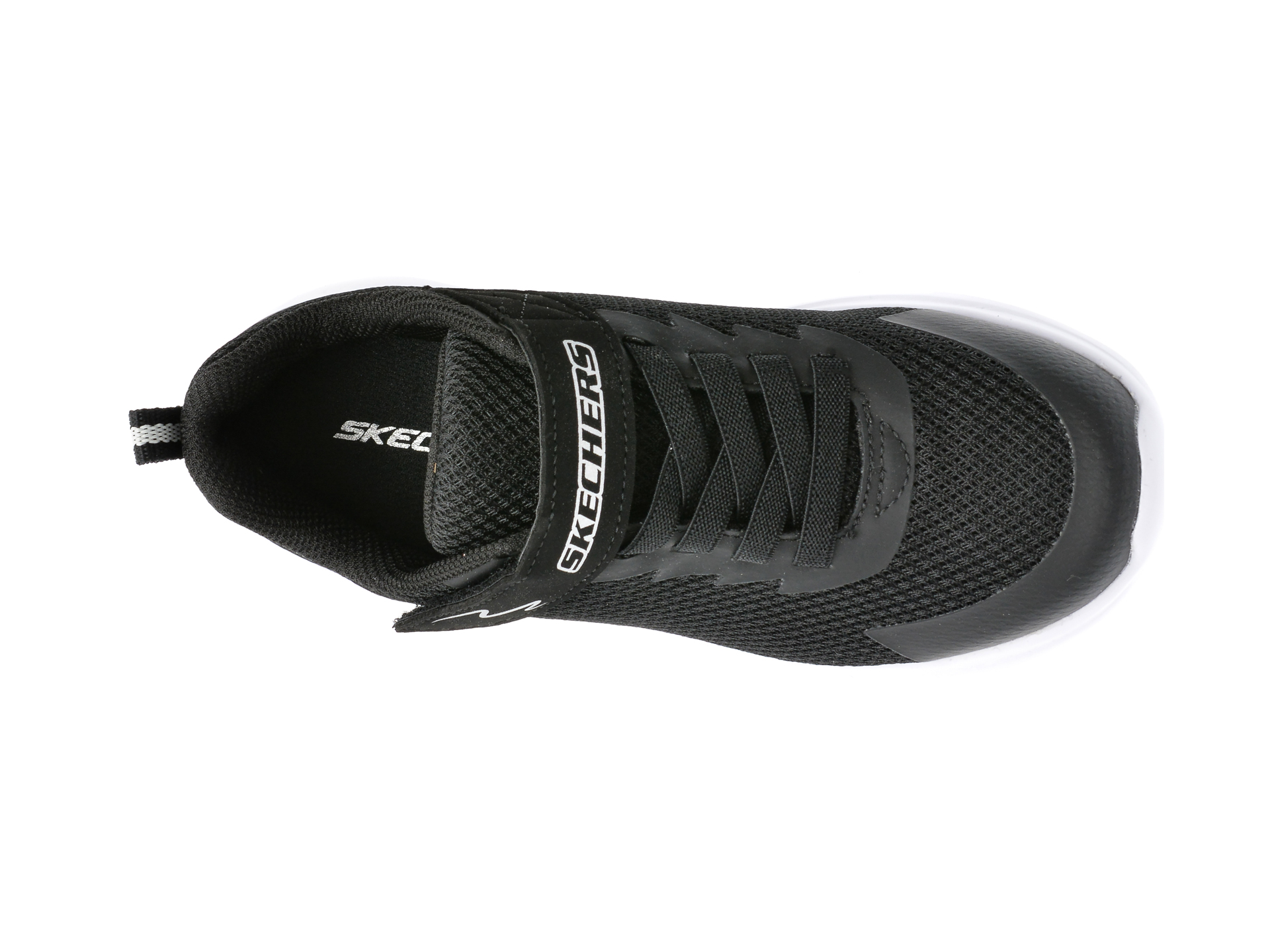 Pantofi sport SKECHERS negri, SELECTORS , din material textil si piele ecologica - 6