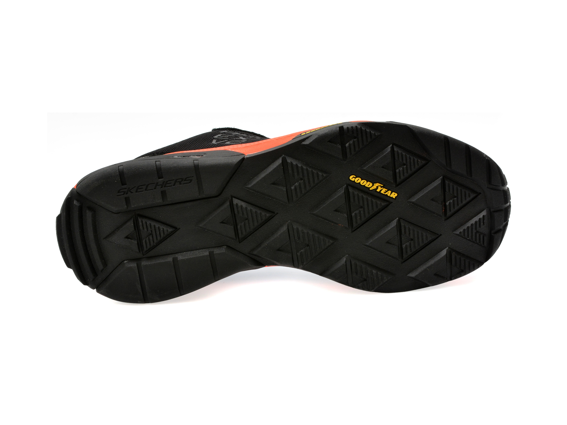 Pantofi sport SKECHERS negri, SKECH-AIR EXTREME V2, din piele intoarsa
