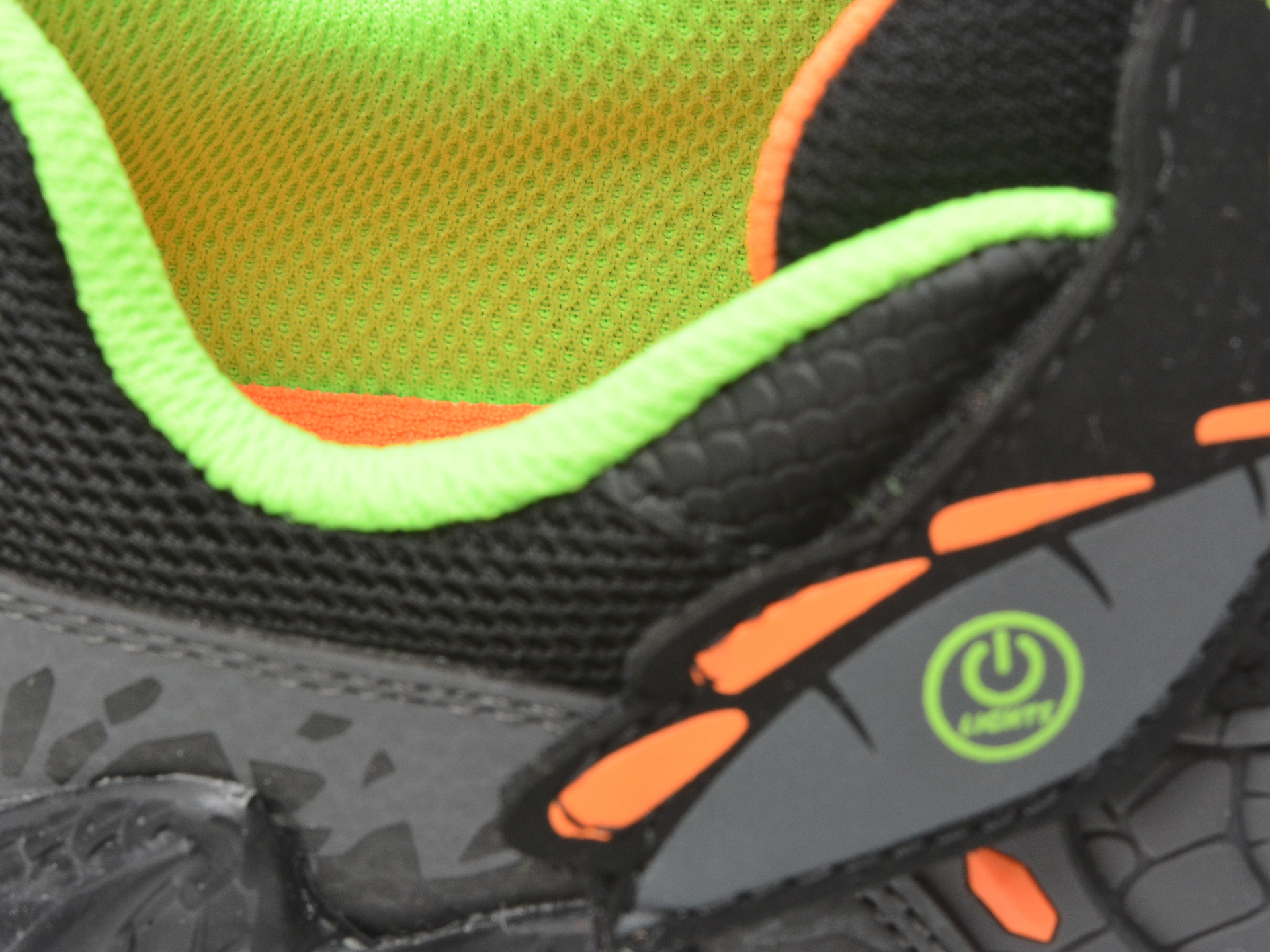 Pantofi sport SKECHERS negri, SKECH-O-SAURUS LIGHTS, din piele ecologica si material textil - 3