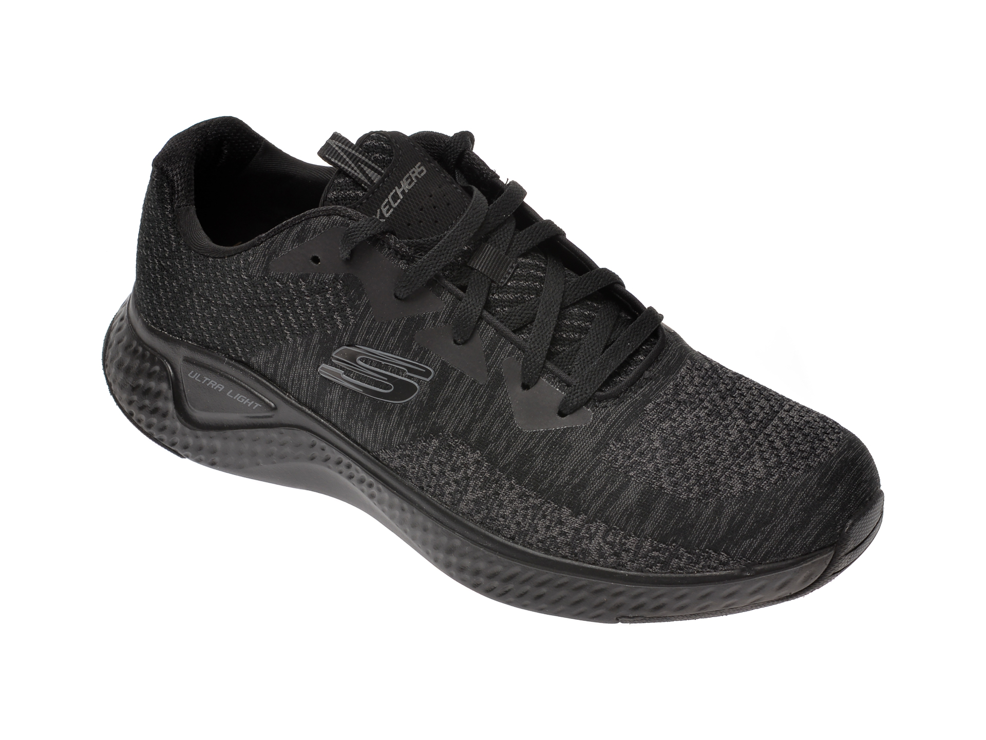 Pantofi sport SKECHERS negri, Solar Fuse Kryzik, din material textil