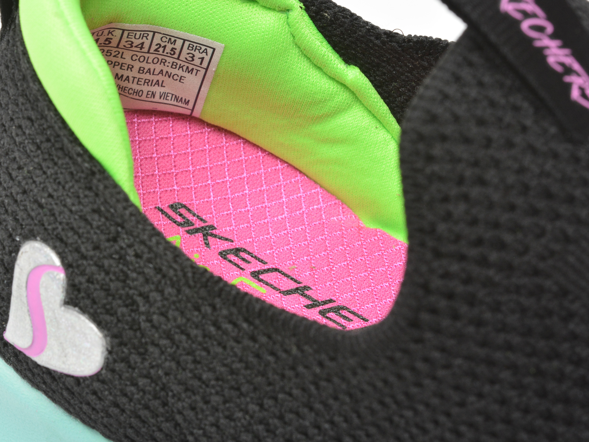 Pantofi sport SKECHERS negri, ULTRA FLEX2252L, din material textil - 3