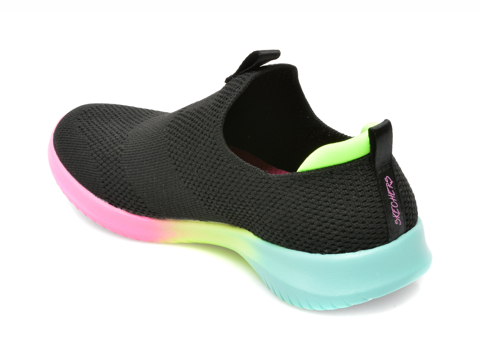 Pantofi sport SKECHERS negri, ULTRA FLEX2252L, din material textil - 5
