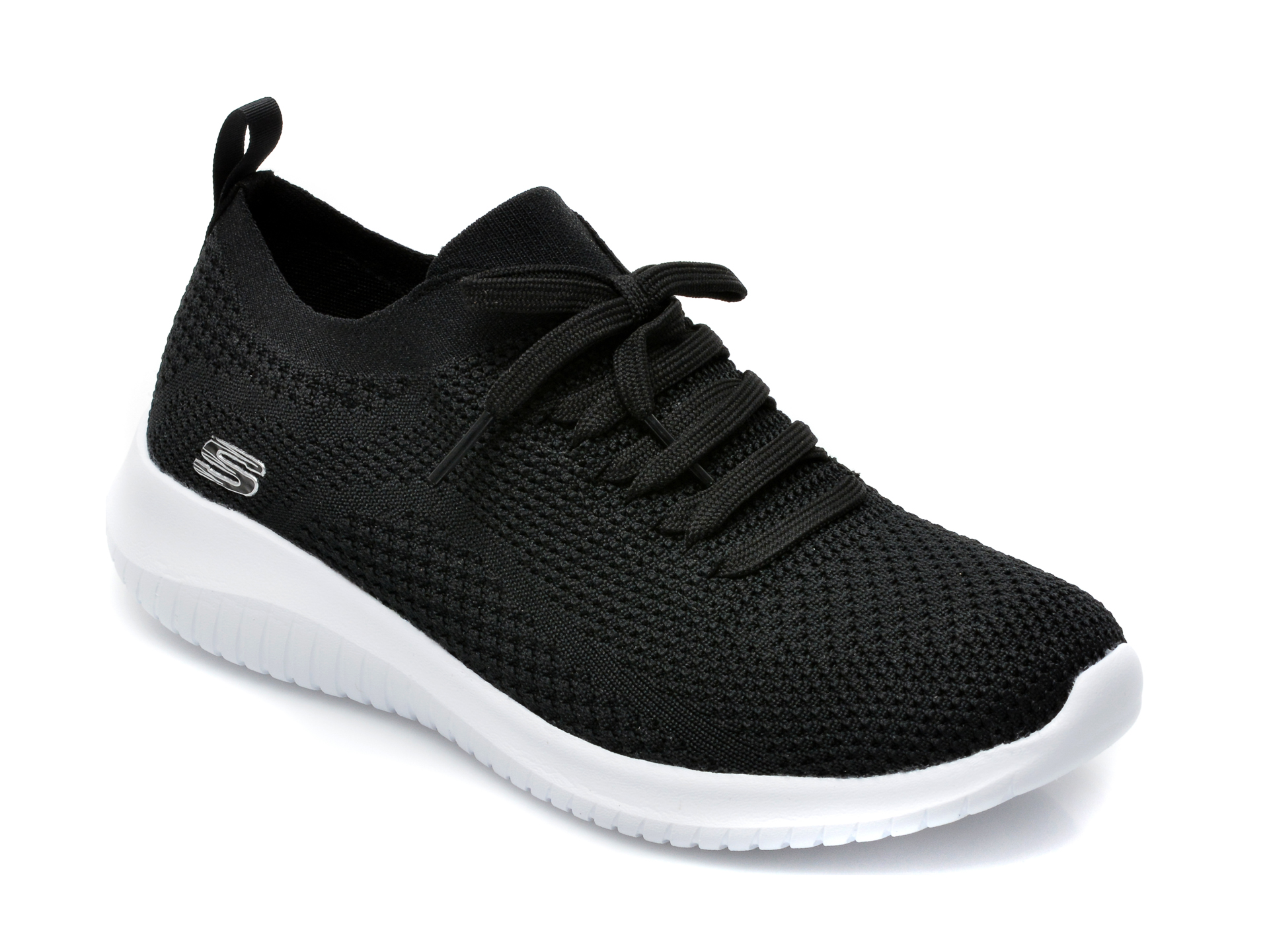 Pantofi sport SKECHERS negri, Ultra Flex Statements, din material textil otter.ro