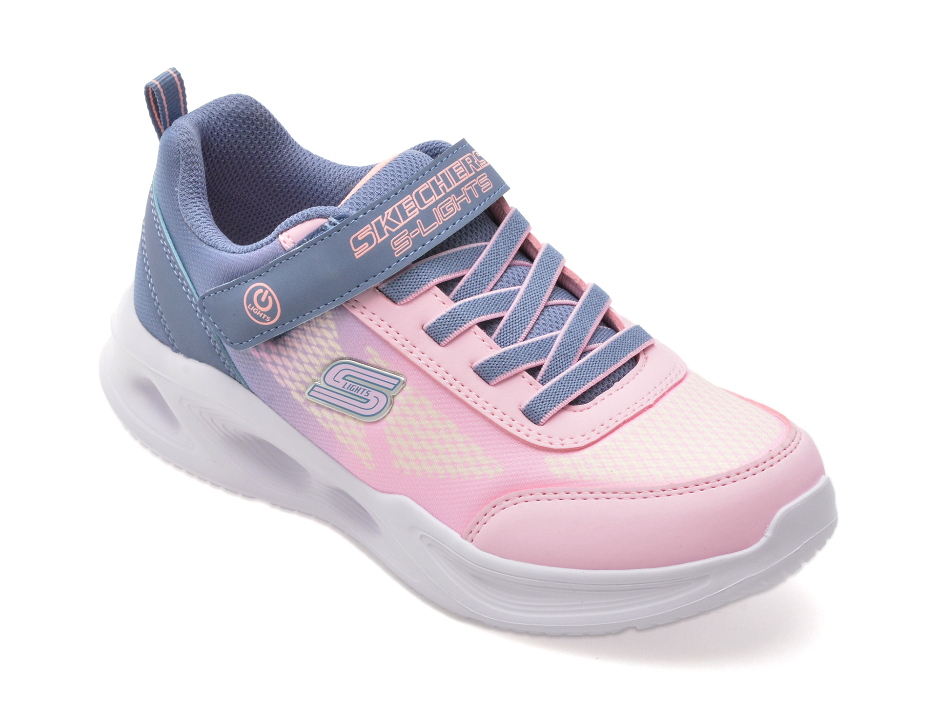 Pantofi sport SKECHERS roz, 303714L, din material textil