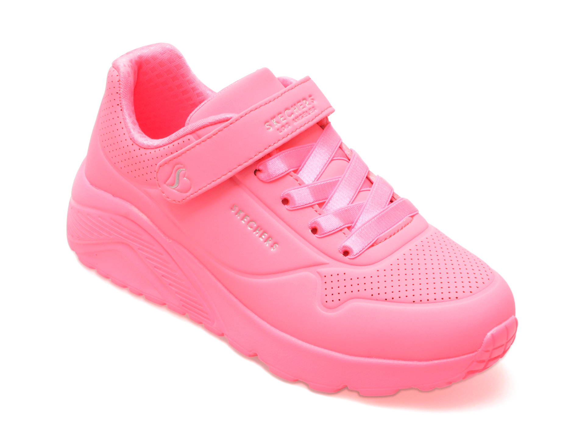 Pantofi Sport SKECHERS roz, 310451L, din piele ecologica