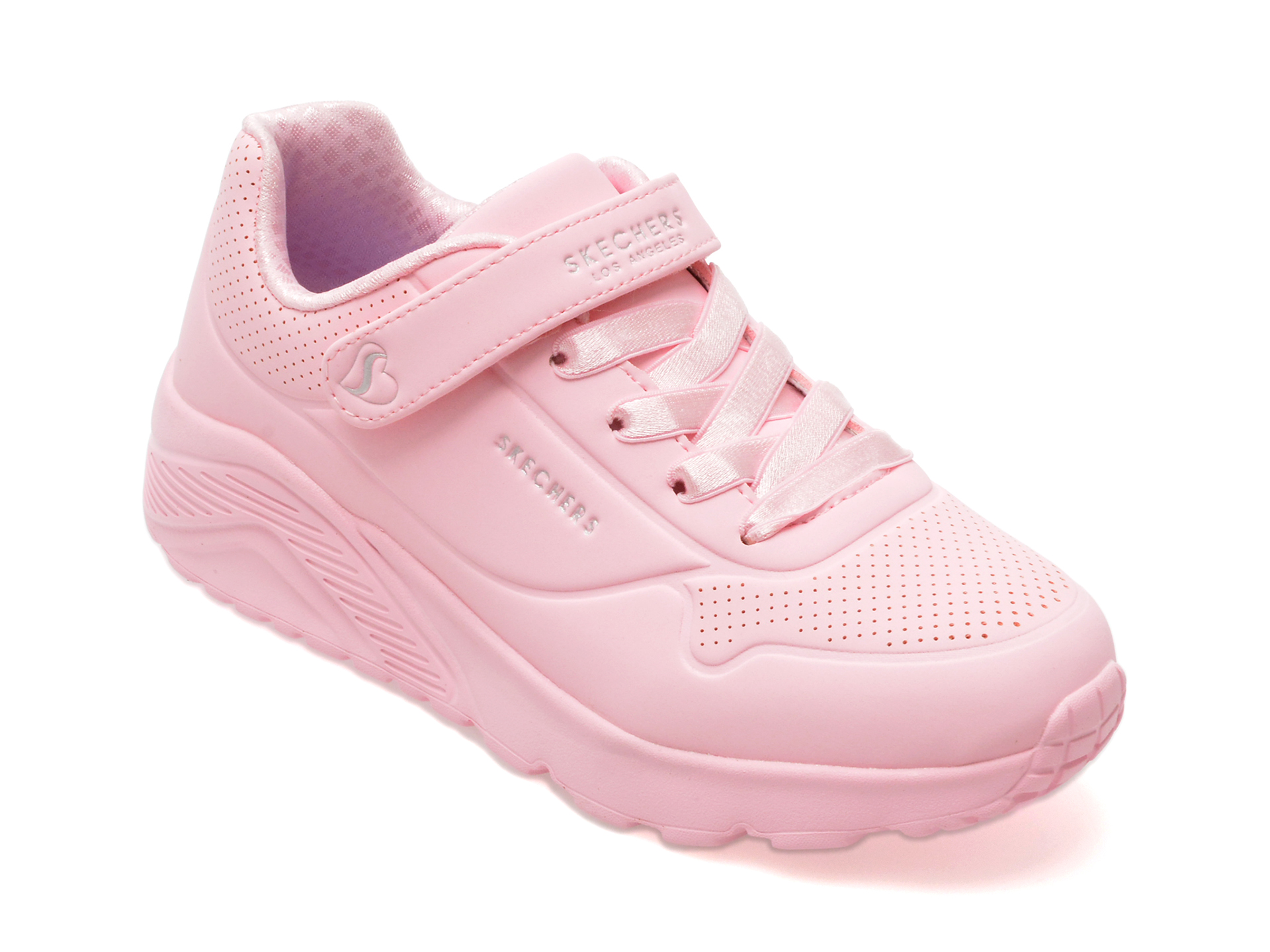 Pantofi Sport SKECHERS roz, 310459L, din piele ecologica