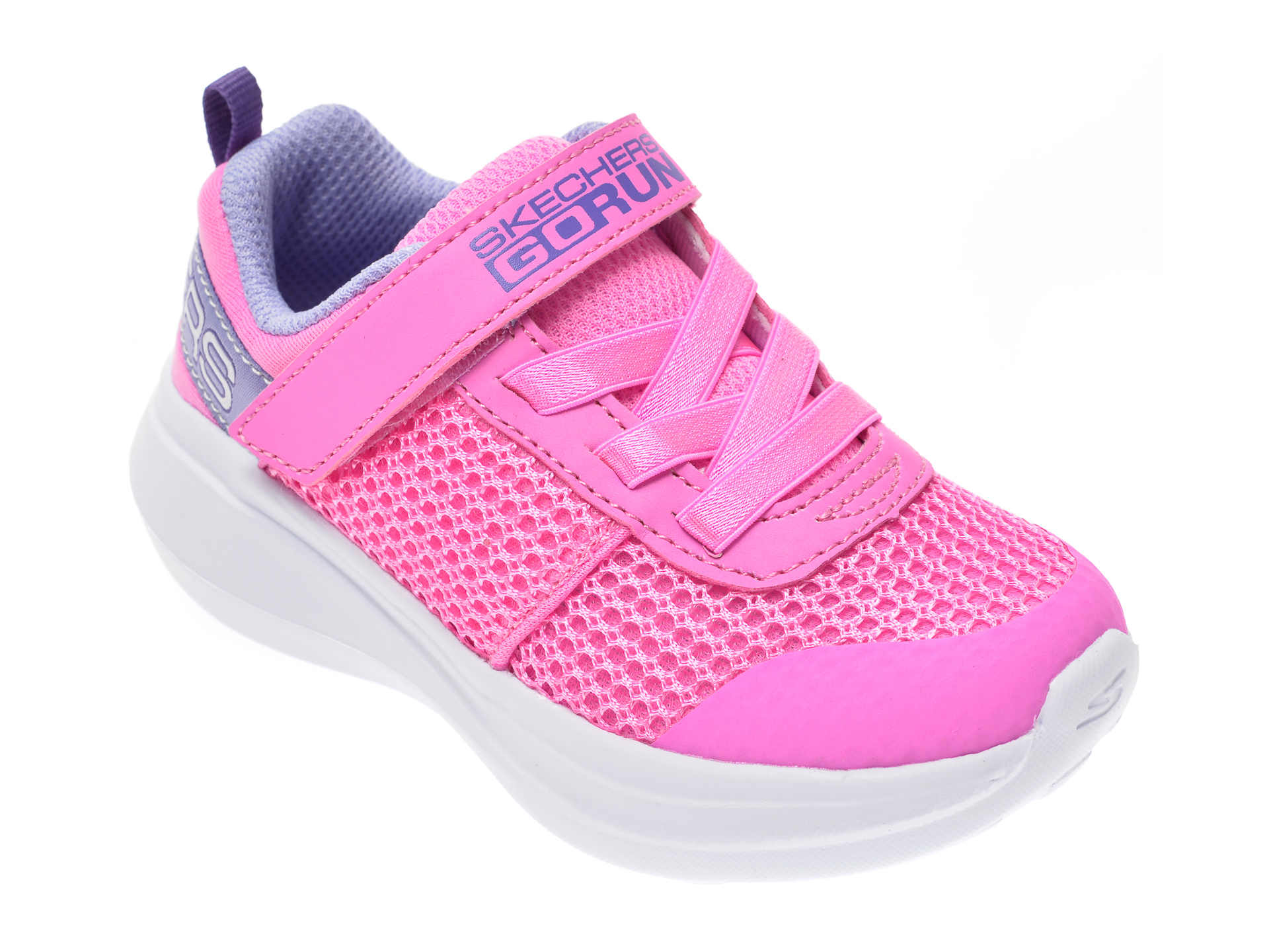 Pantofi sport SKECHERS roz, Go Run Fast Viva Valor, din material textil