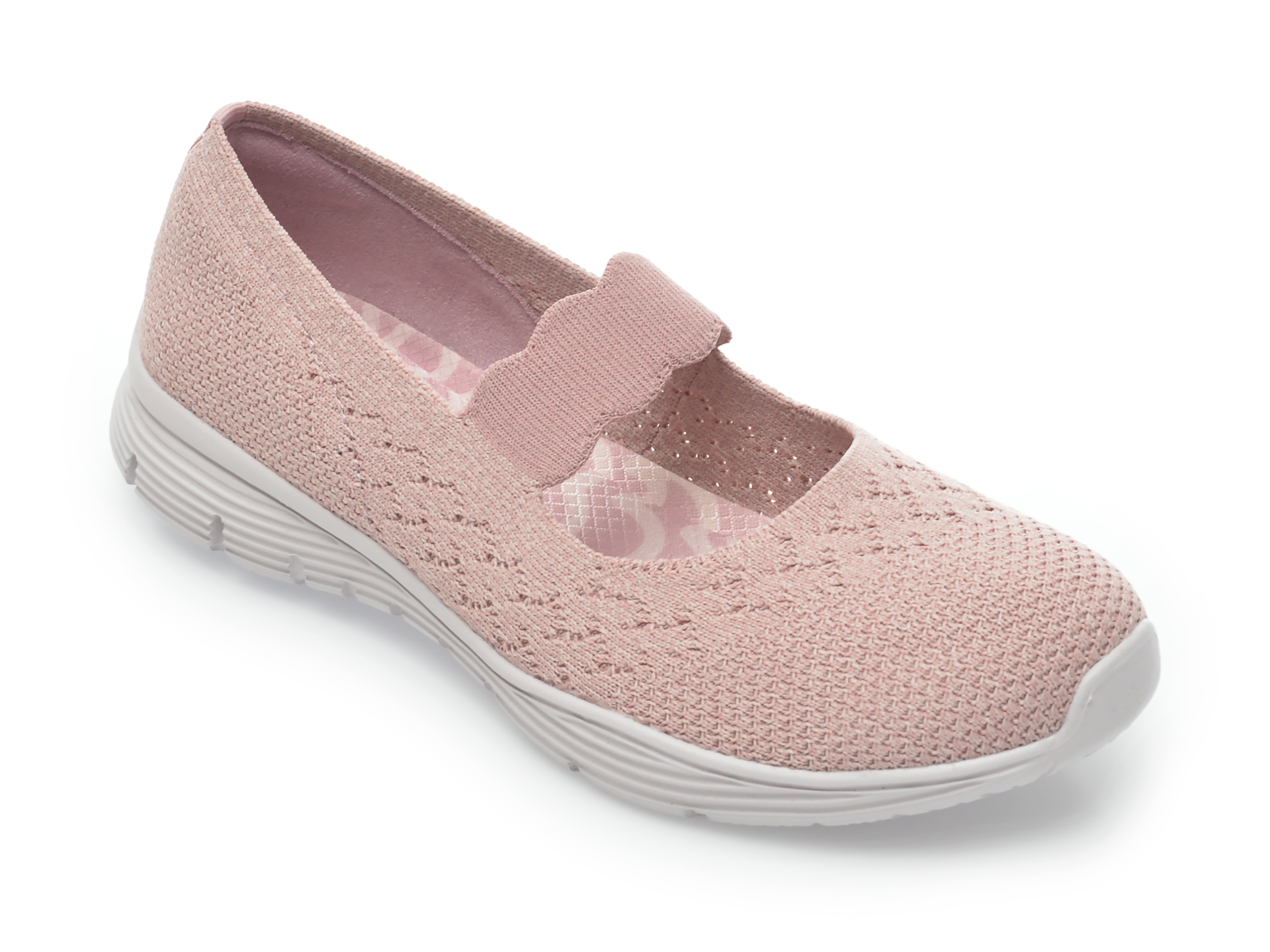 Pantofi sport SKECHERS roz, Seager Power Hitter, din material textil New