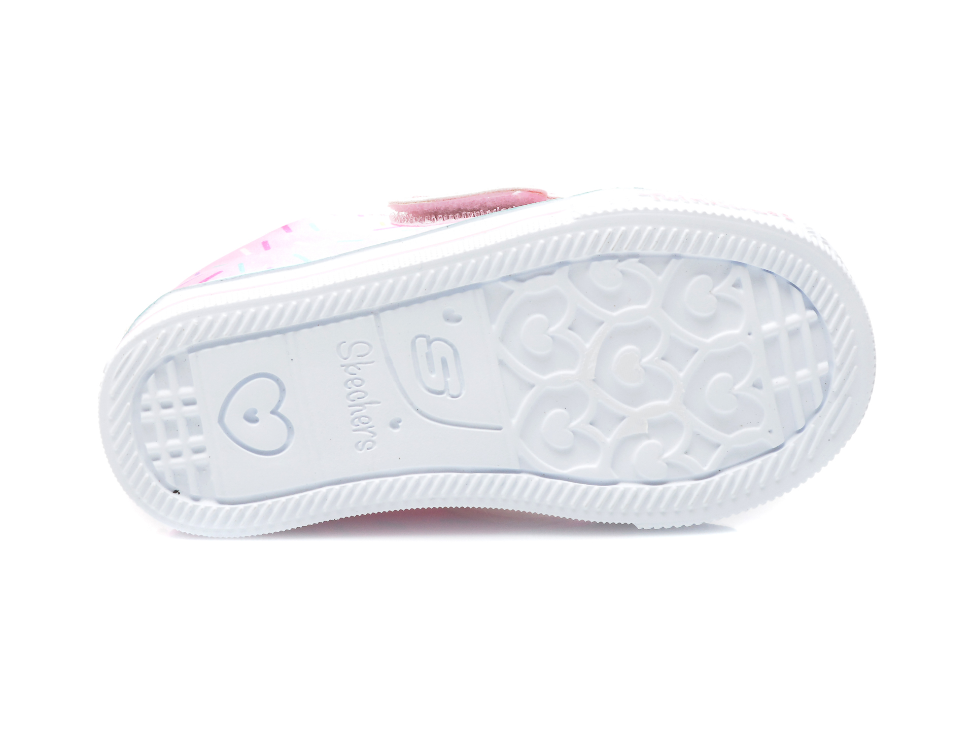 Pantofi sport SKECHERS roz, Shuffle Lite Sparkle Treats, din material textil - 7