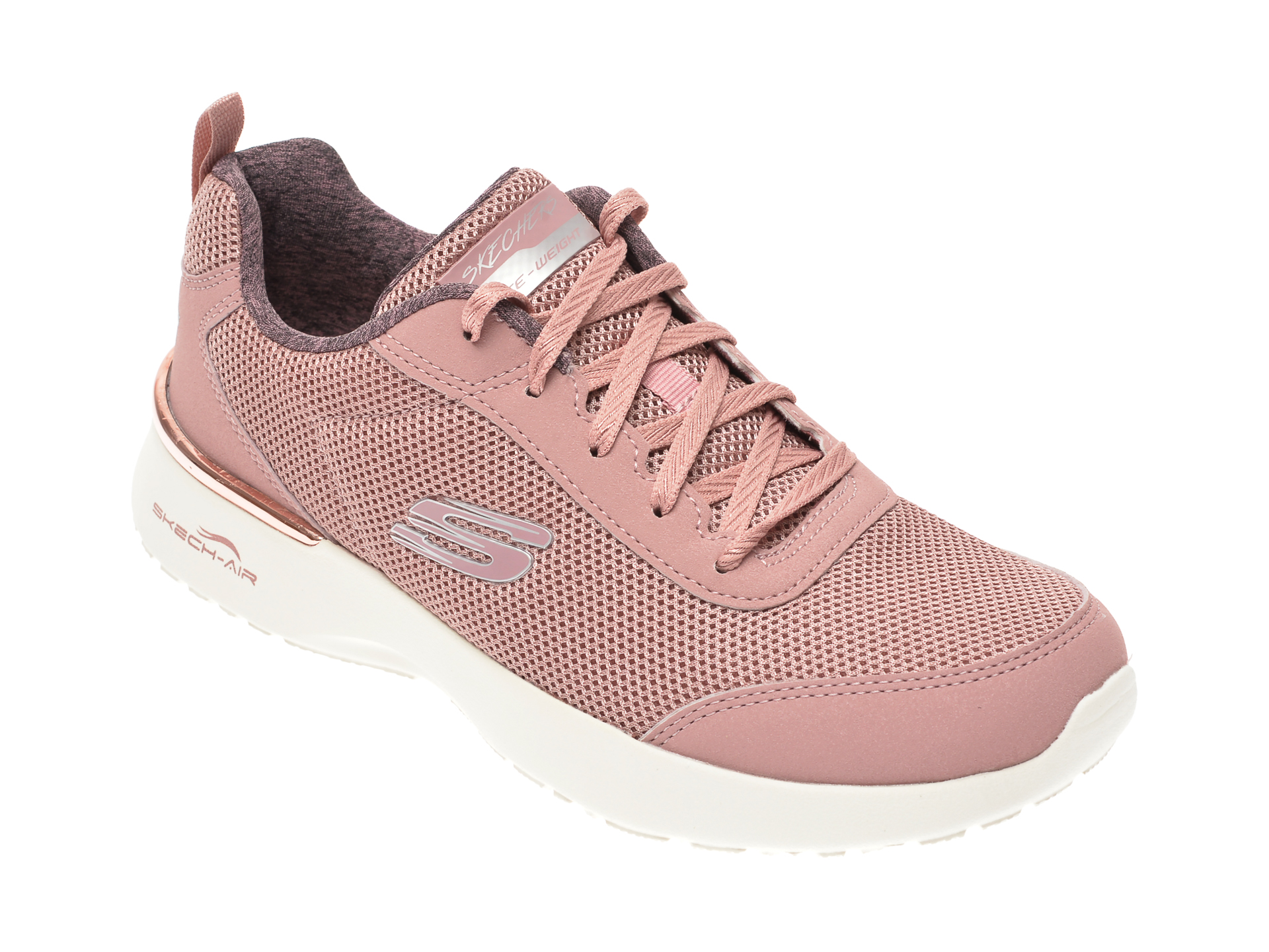 Pantofi sport SKECHERS roz, Skech-Air Dynamight Fast Brake, din material textil