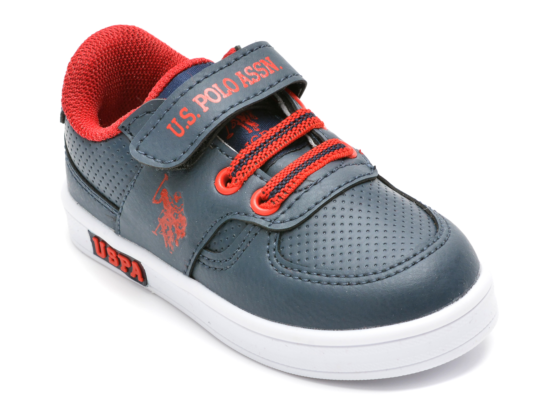 Pantofi sport US POLO ASSN bleumarin, CAME2FX, din piele ecologica imagine reduceri black friday 2021 /copii/incaltaminte