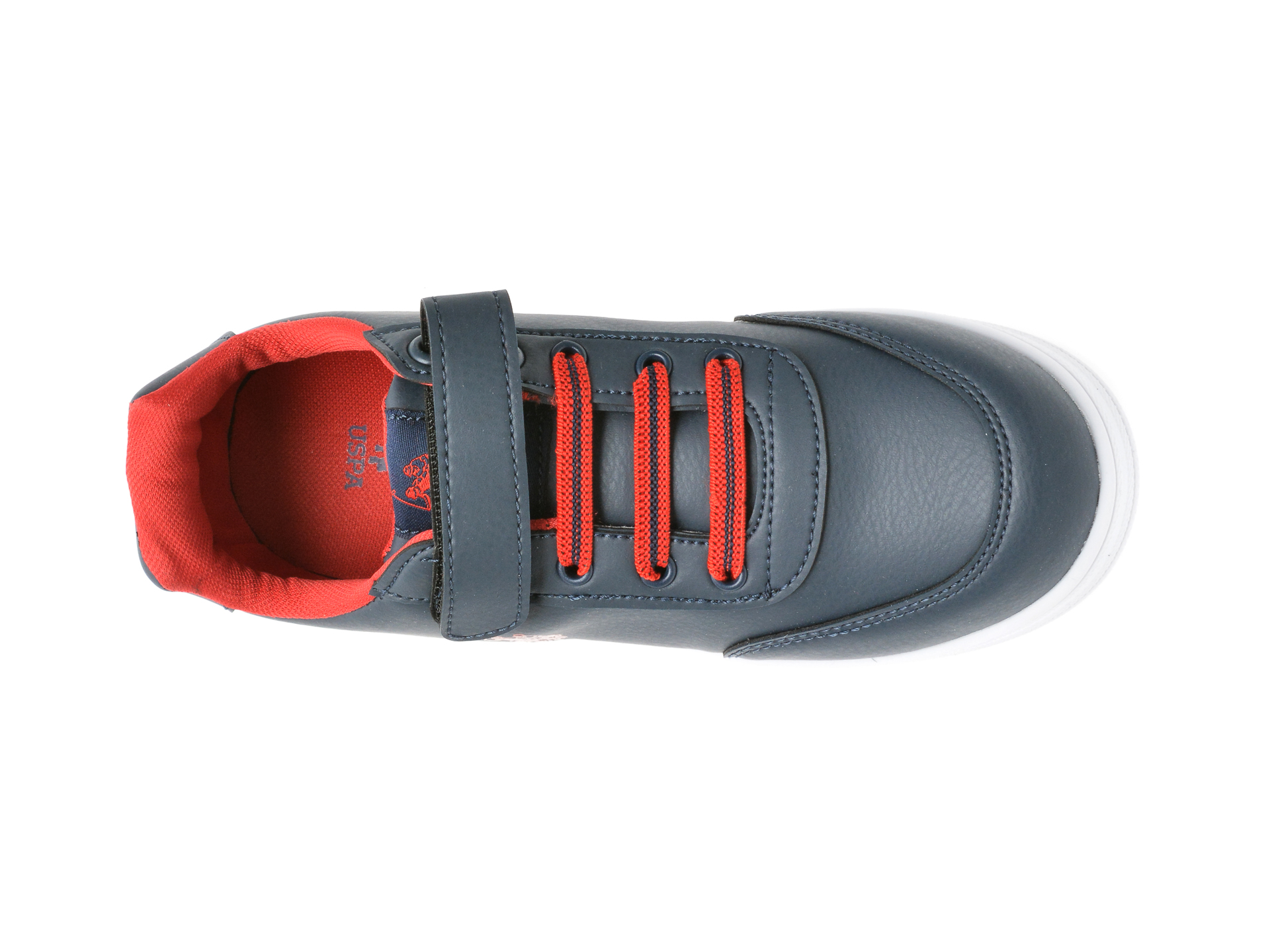 Pantofi sport US POLO ASSN bleumarin, CAMERON WT, din piele ecologica - 6