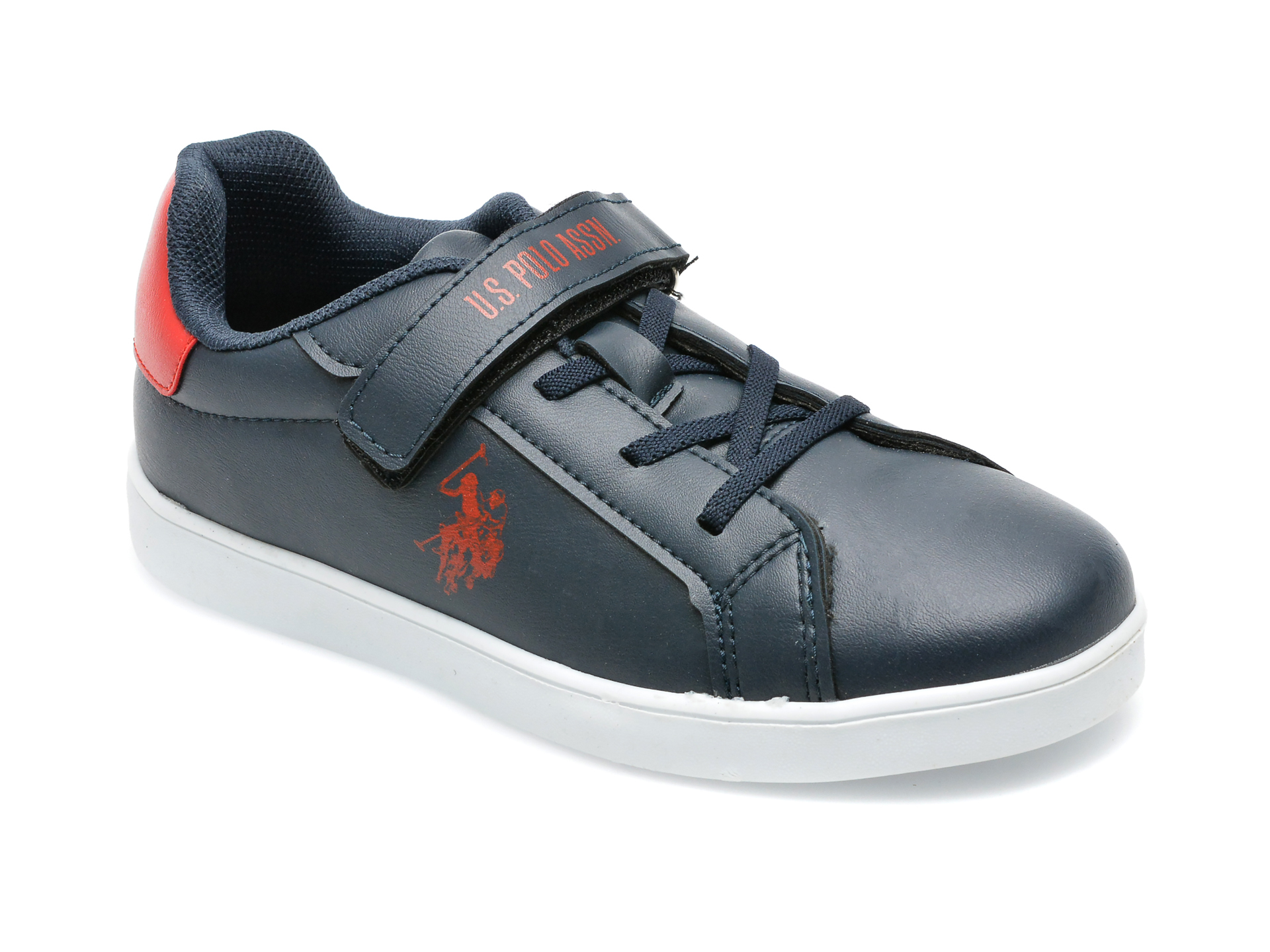 Pantofi sport US POLO ASSN bleumarin, KLAJR2P, din piele ecologica /copii/incaltaminte
