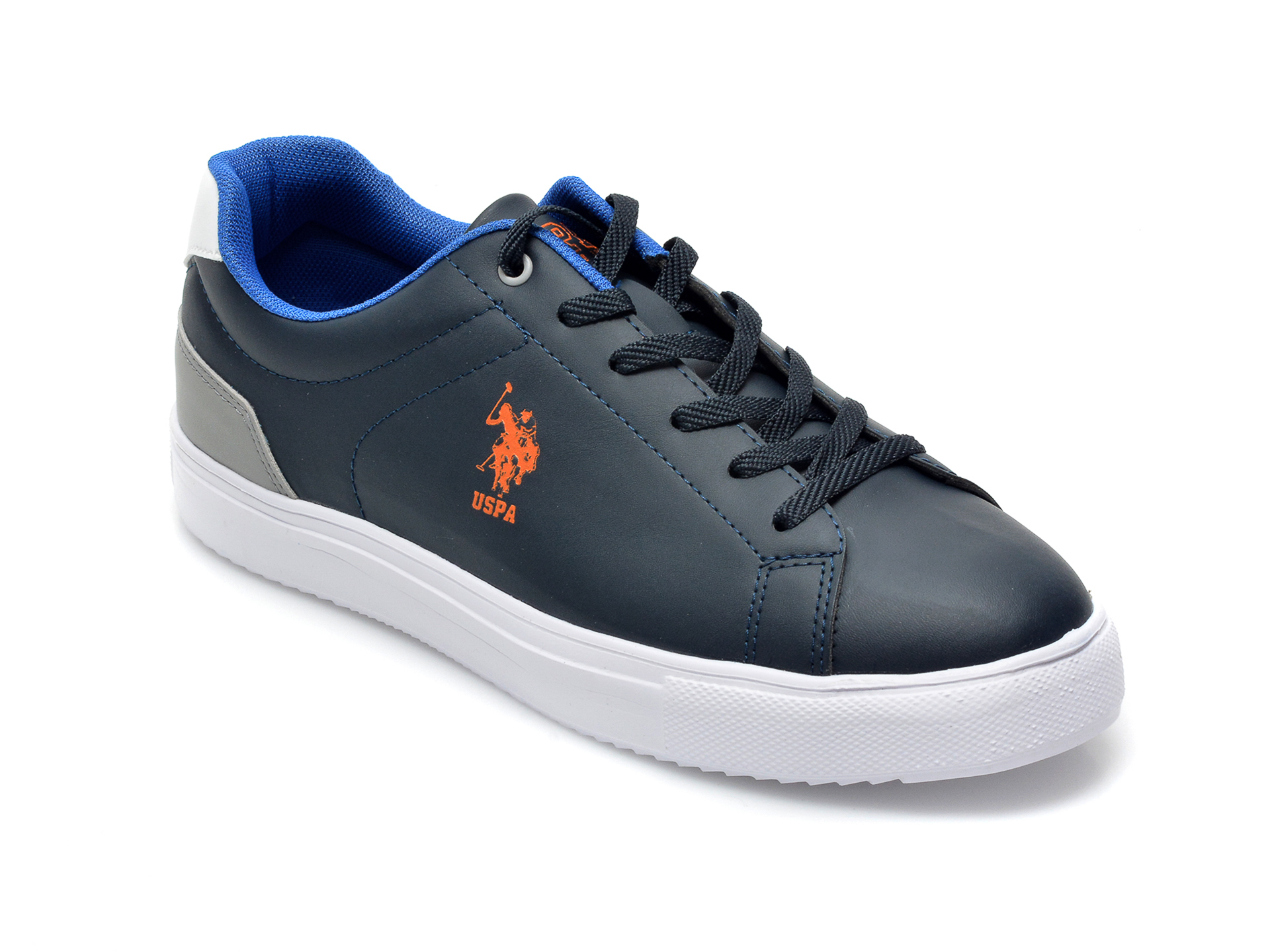 Pantofi sport US POLO ASSN bleumarin, VERO2FX, din piele ecologica /barbati/pantofi