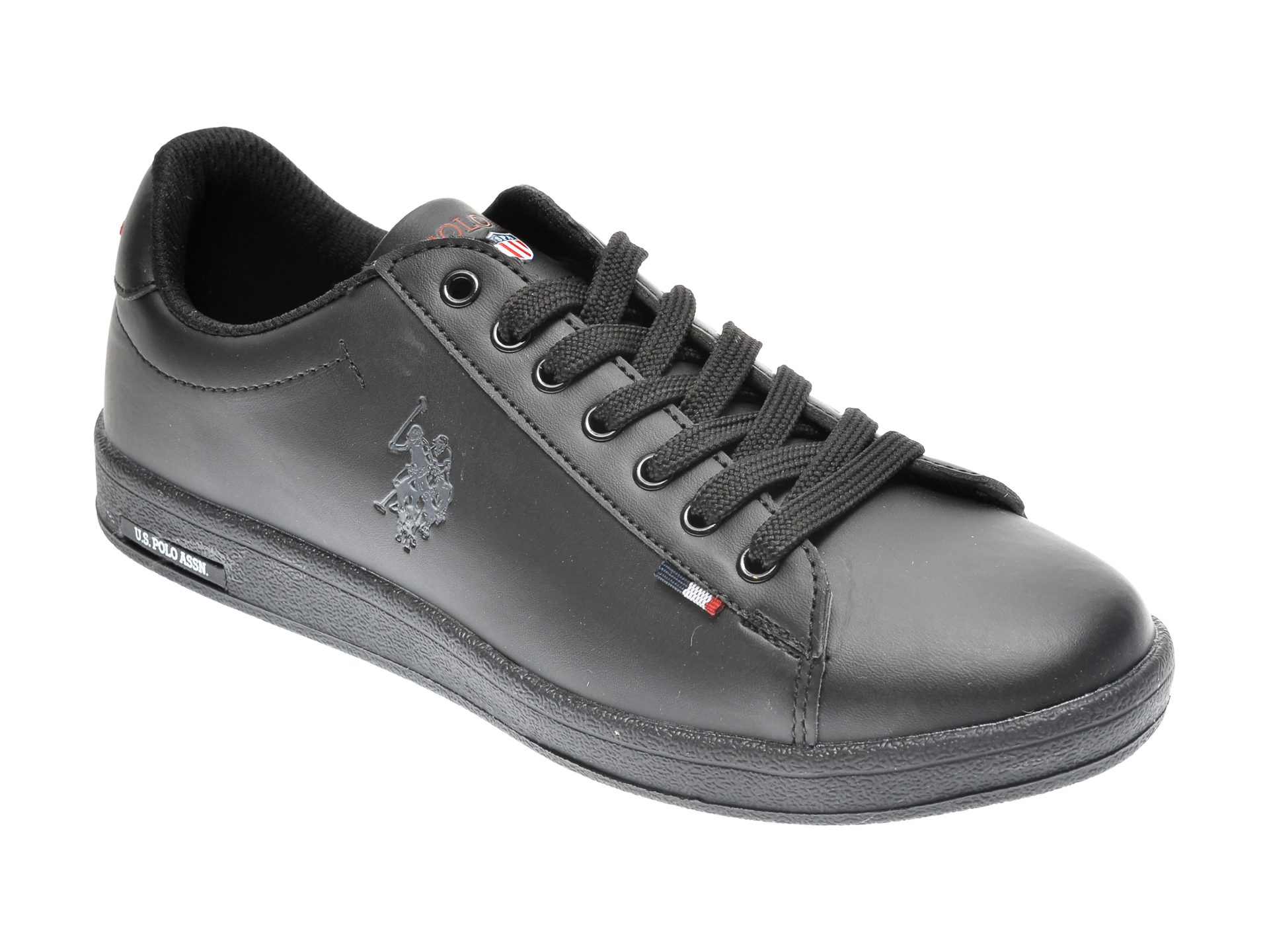 Pantofi sport US POLO ASSN negri, 249587, din piele ecologica