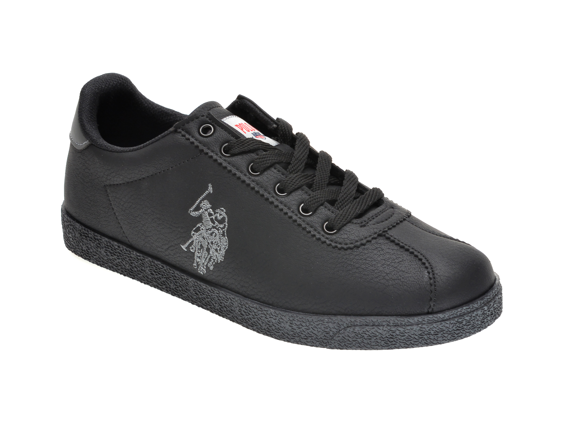 Pantofi sport US POLO ASSN negri, 422468, din piele ecologica