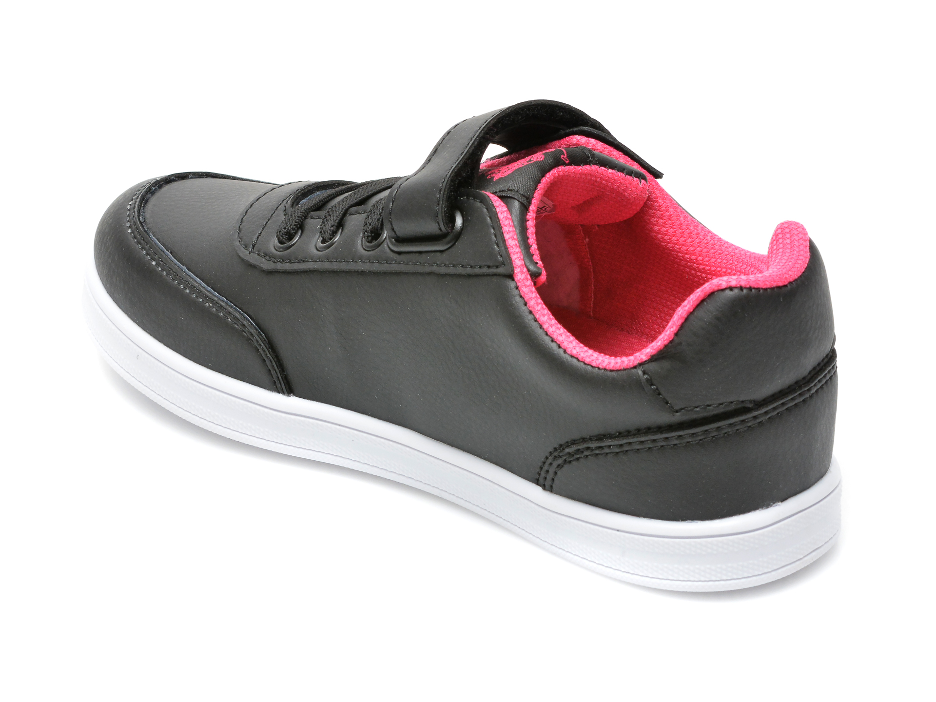 Pantofi sport US POLO ASSN negri, CAMERON WT, din piele ecologica - 5