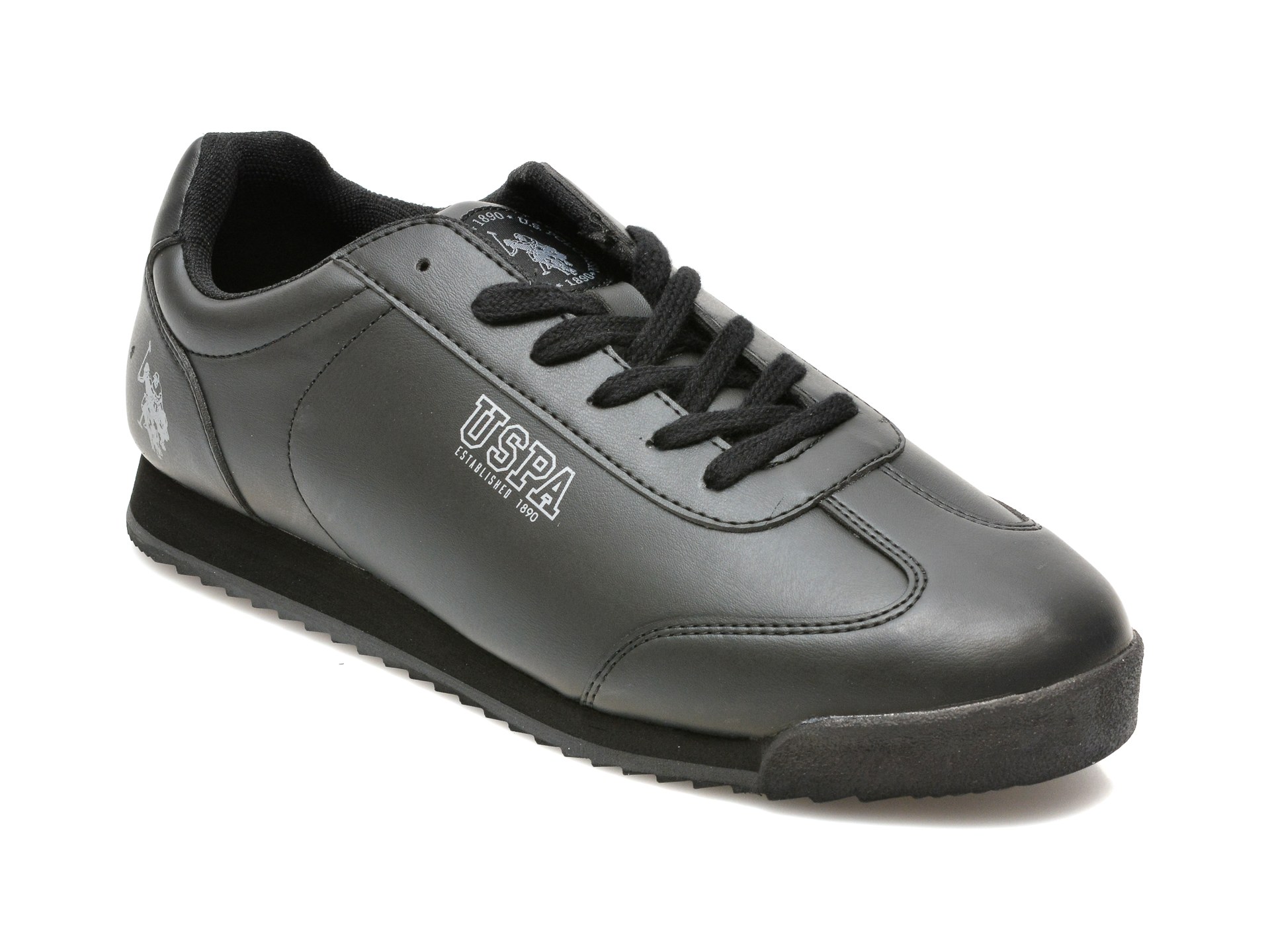 Pantofi sport US POLO ASSN negri, DEEP, din piele ecologica otter.ro