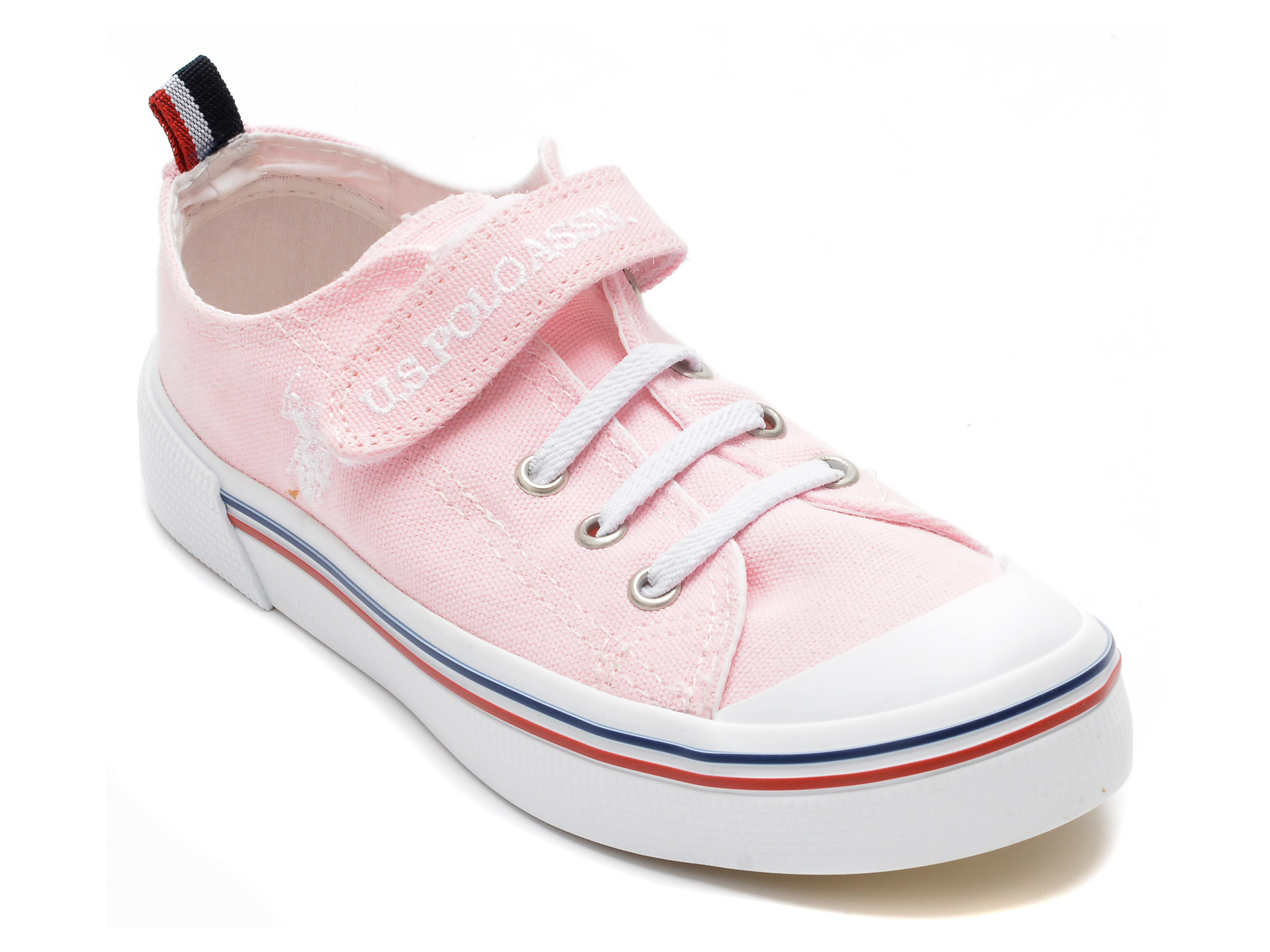 Pantofi sport US POLO ASSN roz, PENEL2F, din material textil /copii/incaltaminte