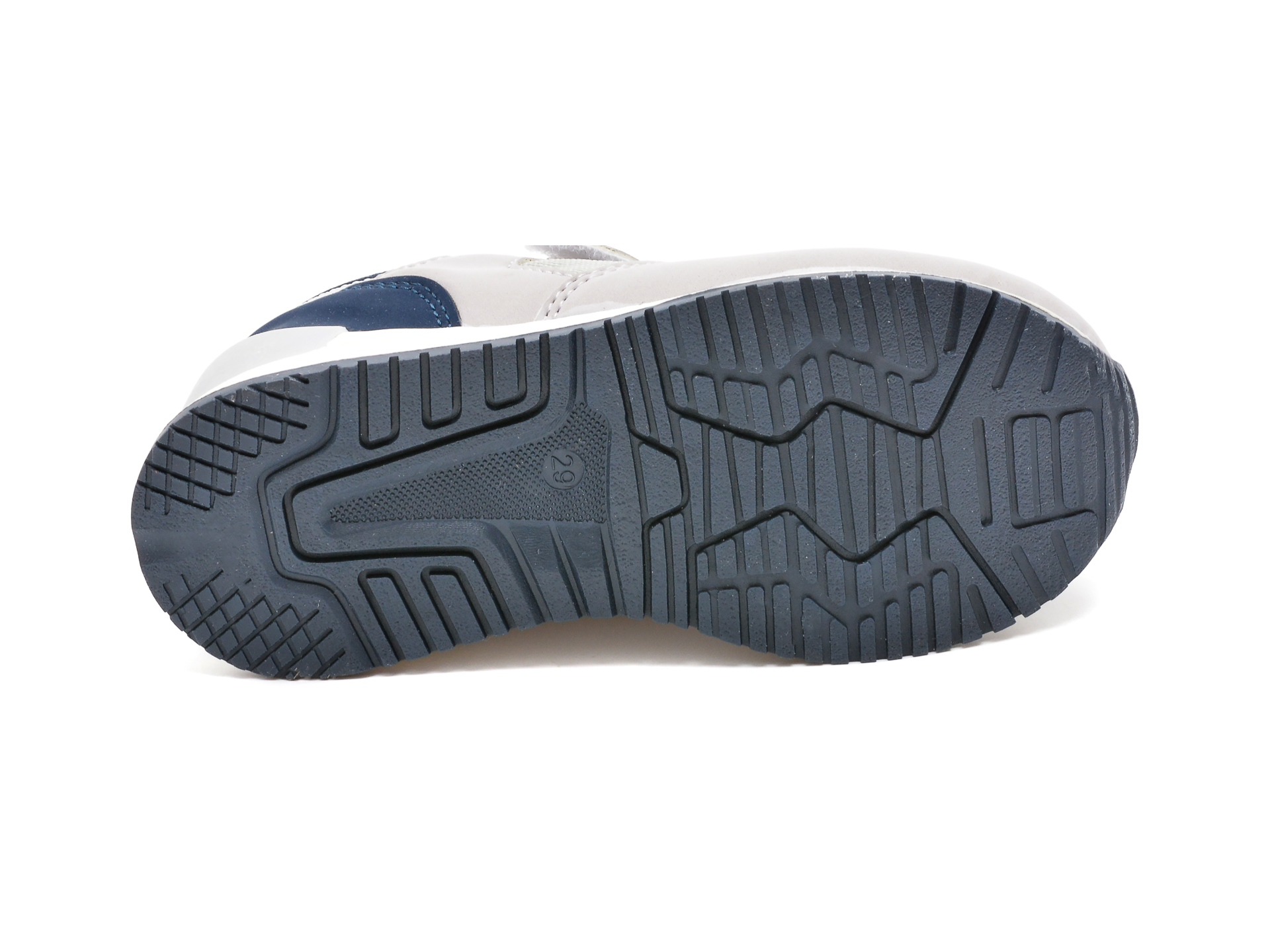 Pantofi sportPOLARIS gri, 520127, din material textil si piele ecologica - 7