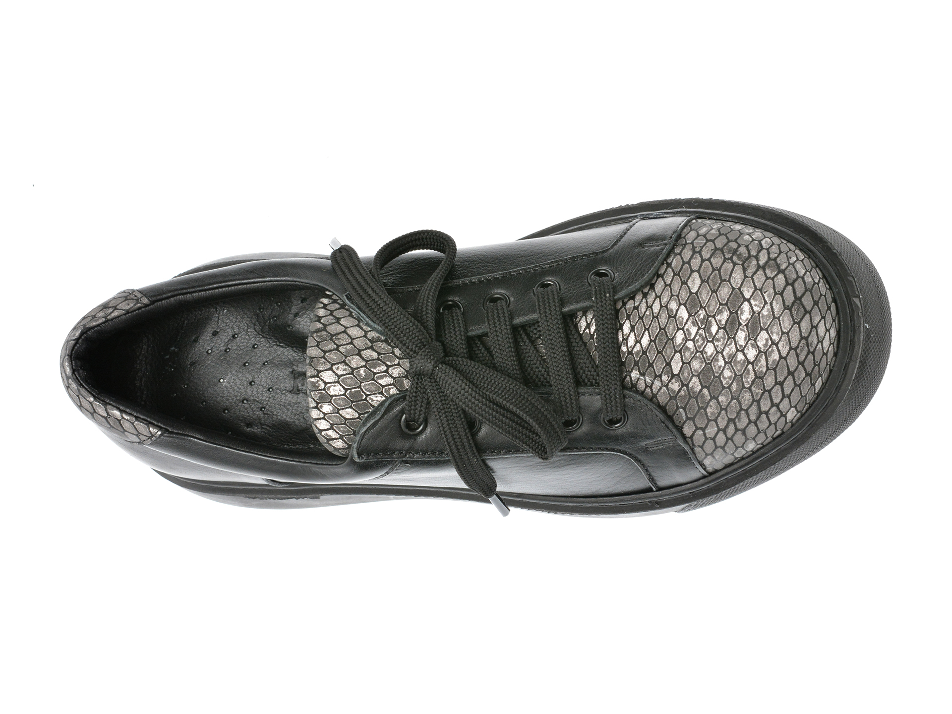 Poze Pantofi spot FLAVIA PASSINI negri, 15401, din piele naturala