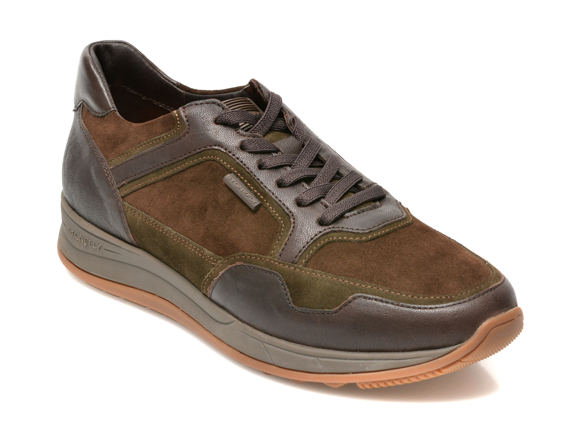 Pantofi STONEFLY maro, EDWARD6, din piele naturala 2023 ❤️ Pret Super otter.ro imagine noua 2022